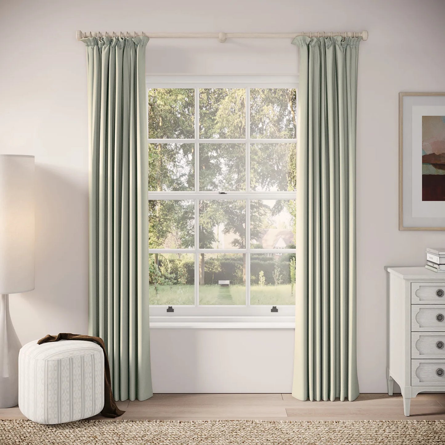 Cwtch Curtains - Brushed Cotton - Robin's Egg