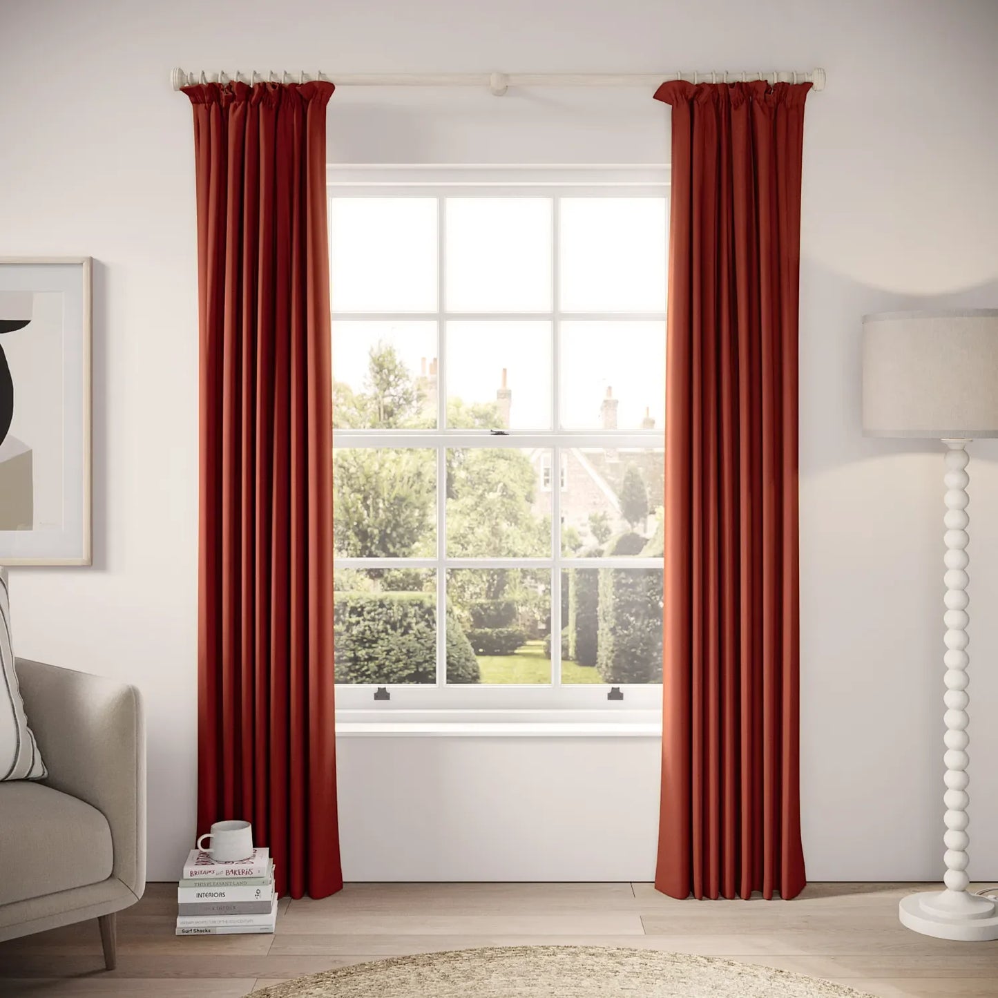 Cwtch Curtains - Brushed Cotton - Throne Room