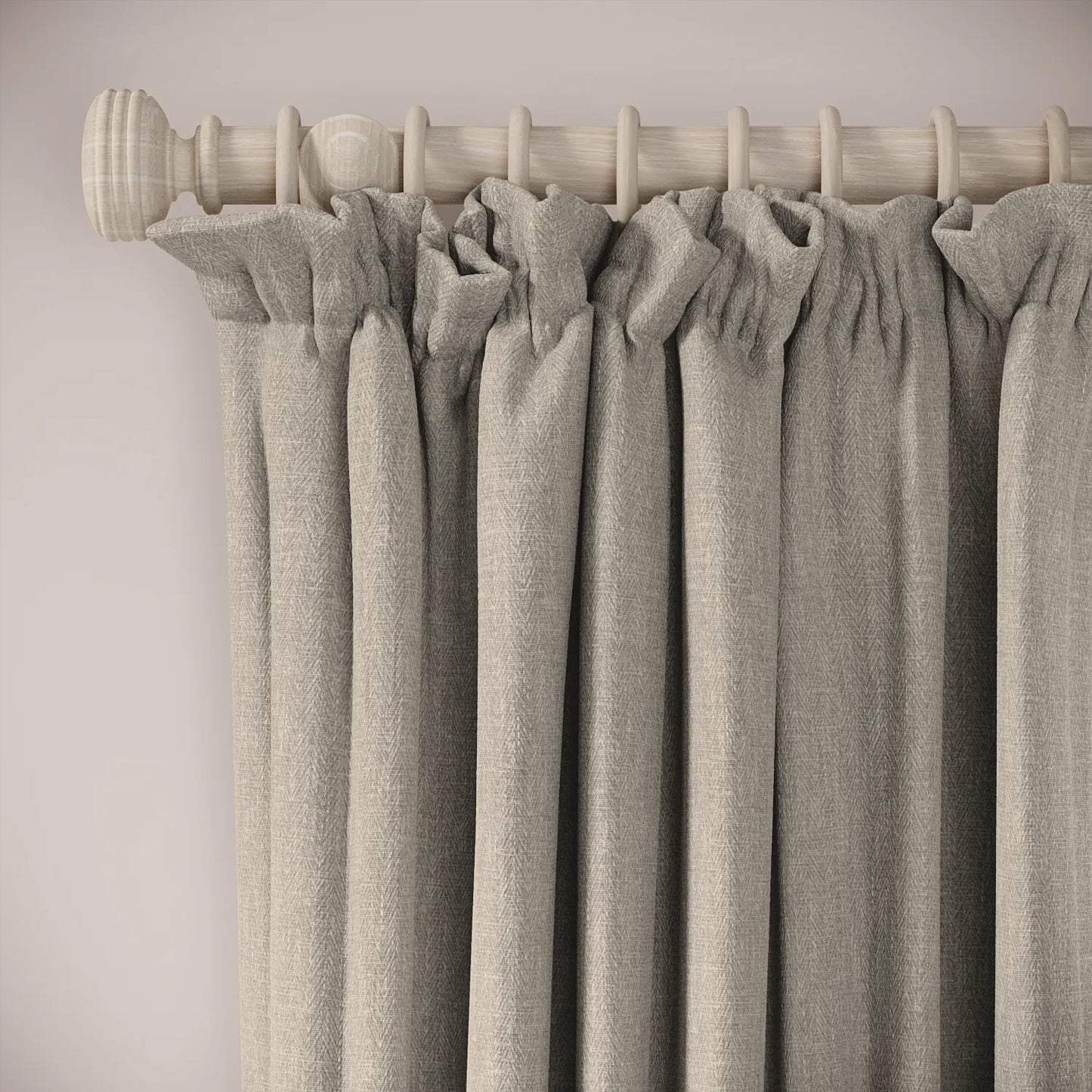 Cwtch Curtains - House Fabric - Cuckoo