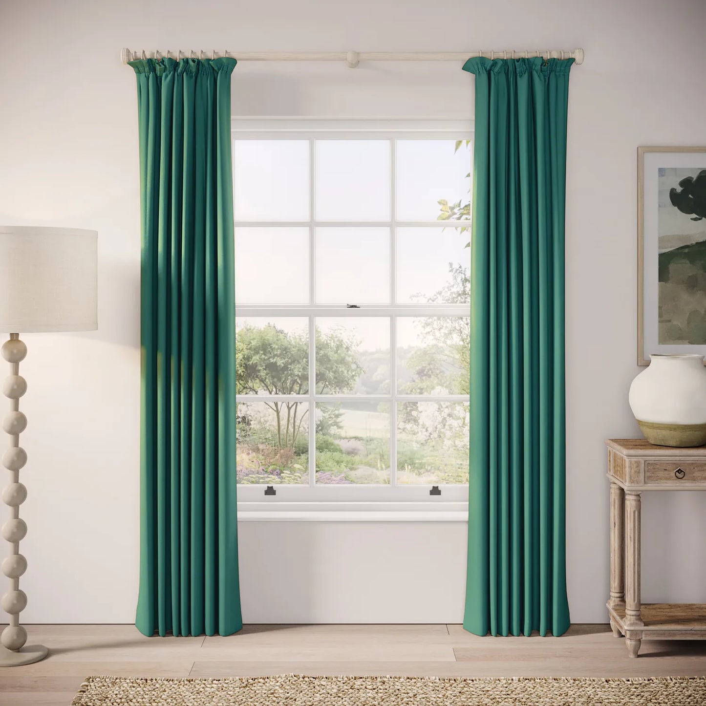 Cwtch Curtains - Linen Blend - Agra