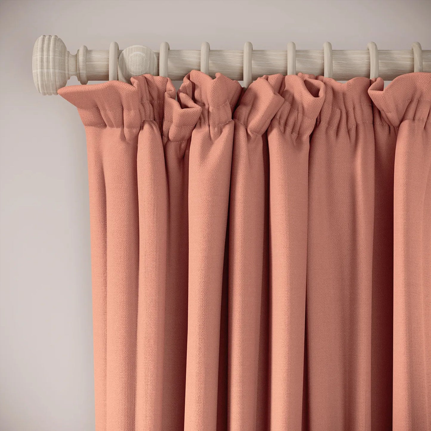 Cwtch Curtains - Linen Blend - Lollipop