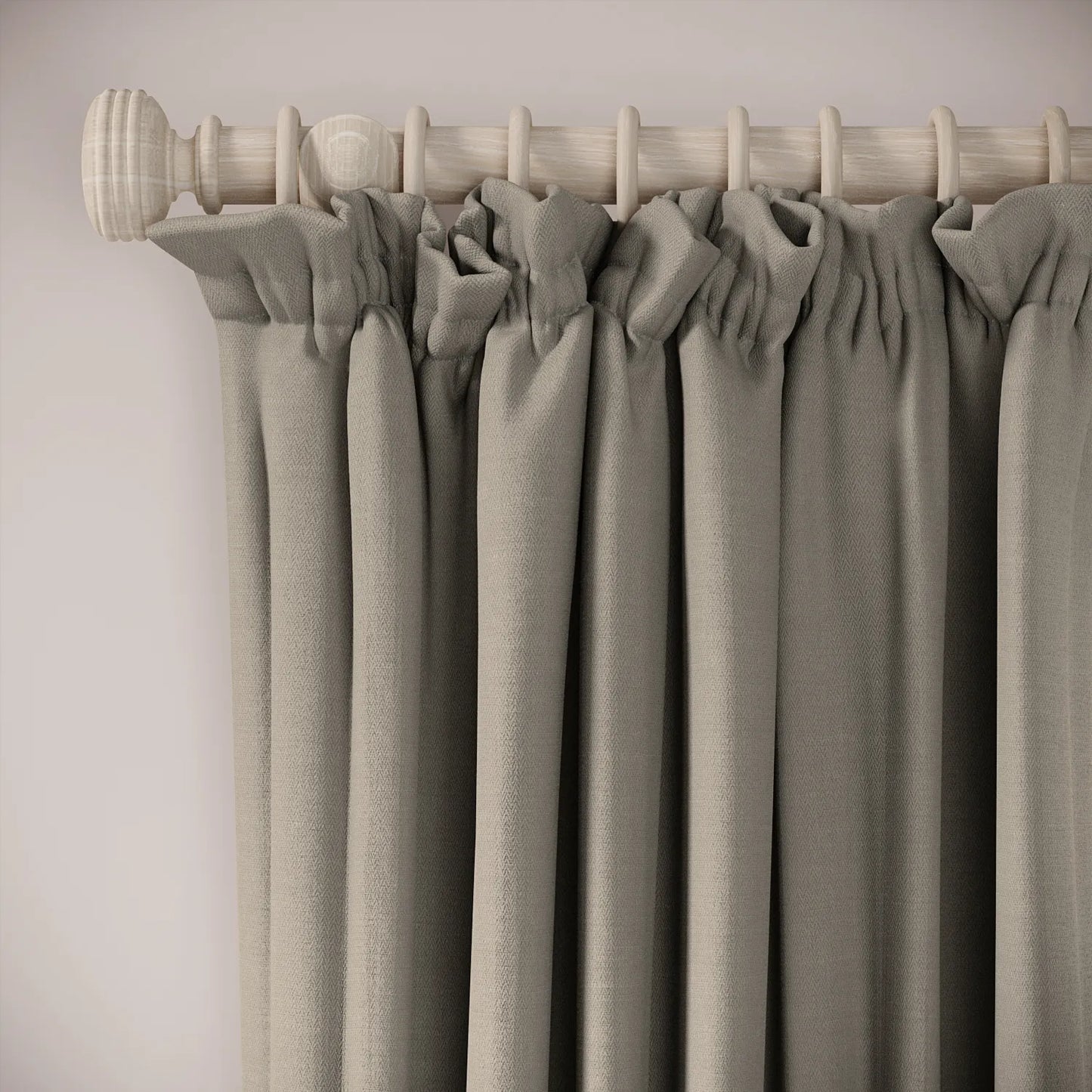 Cwtch Curtains - Linen Blend - Simmer