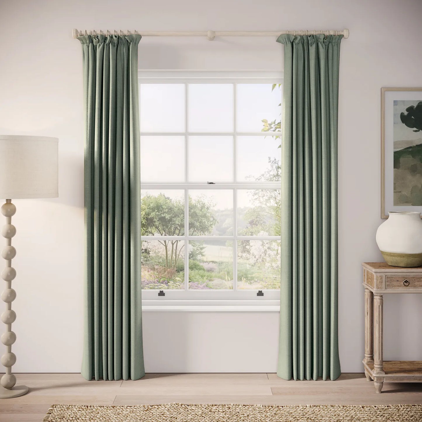 Cwtch Curtains - Pure Linen - Barmouth