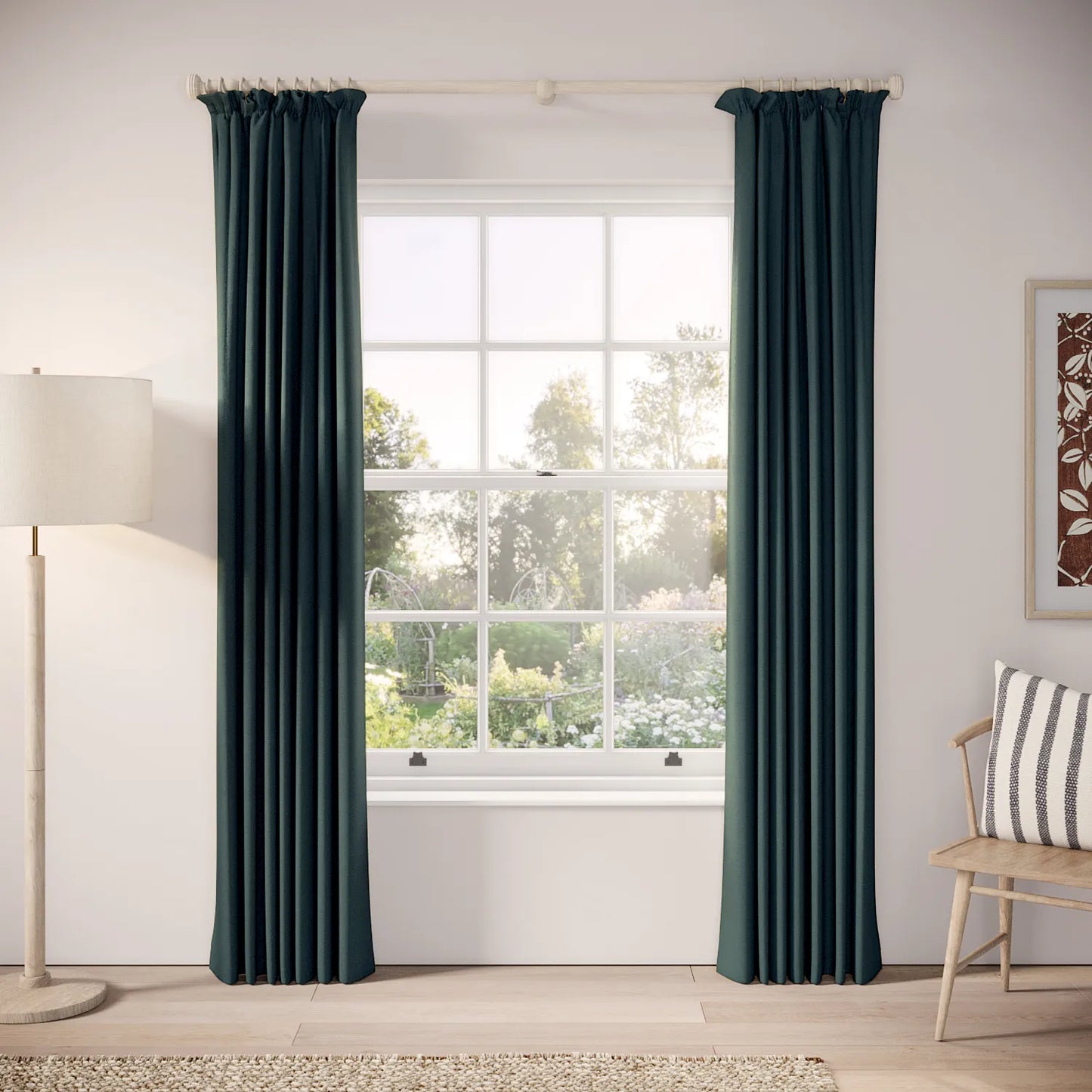 Cwtch Curtains - Pure Linen - John Kanaka