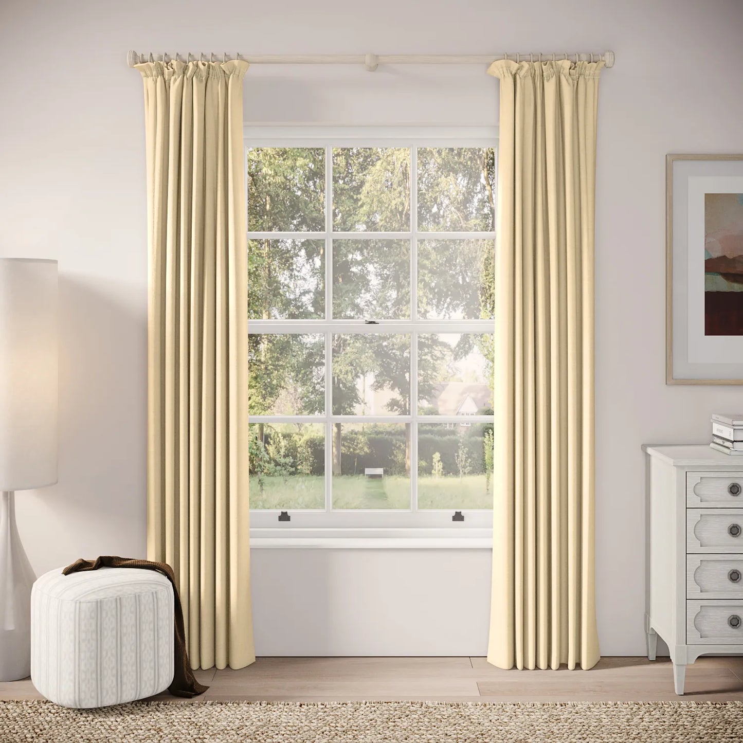 Cwtch Curtains - Pure Linen - Overnight Oats