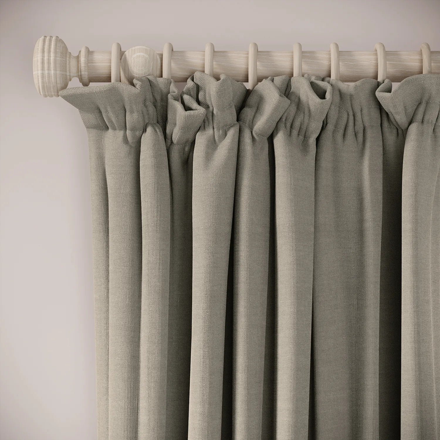 Cwtch Curtains - Pure Linen - Powis Castle