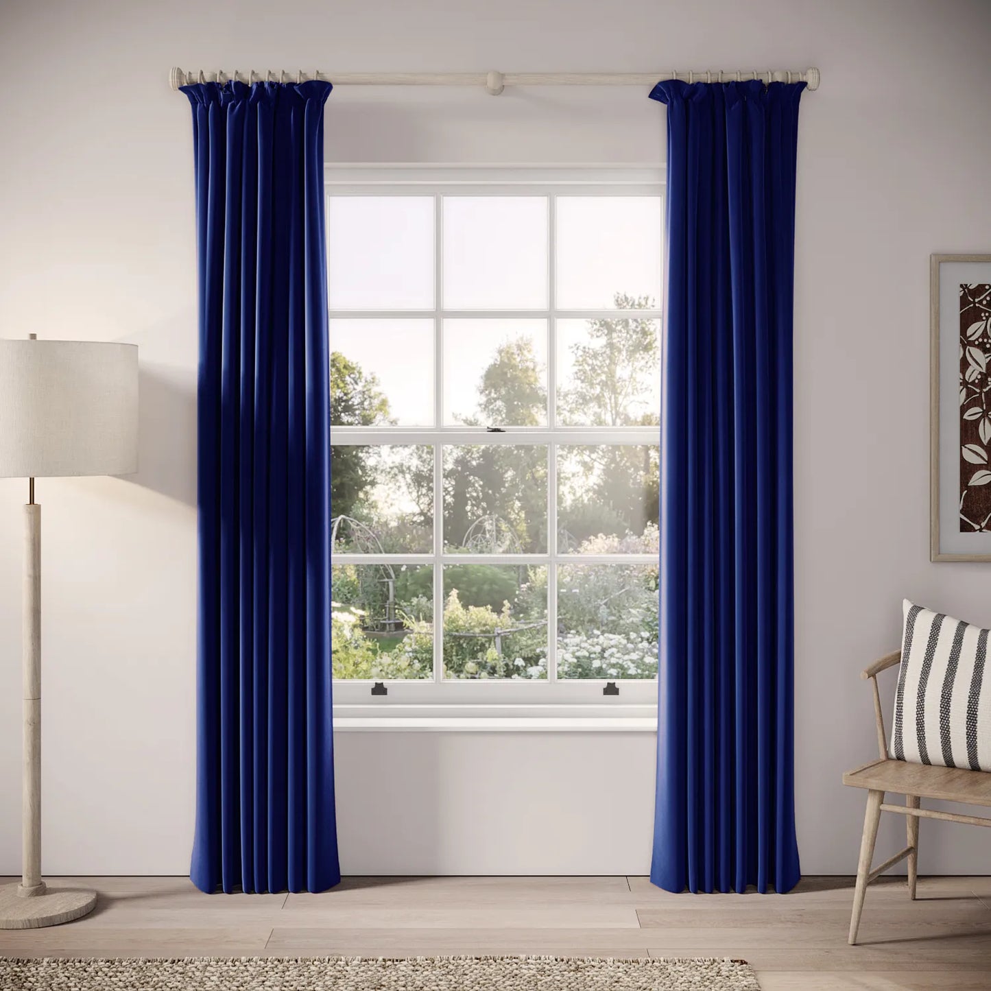 Cwtch Curtains - Soft Velvet - Darling