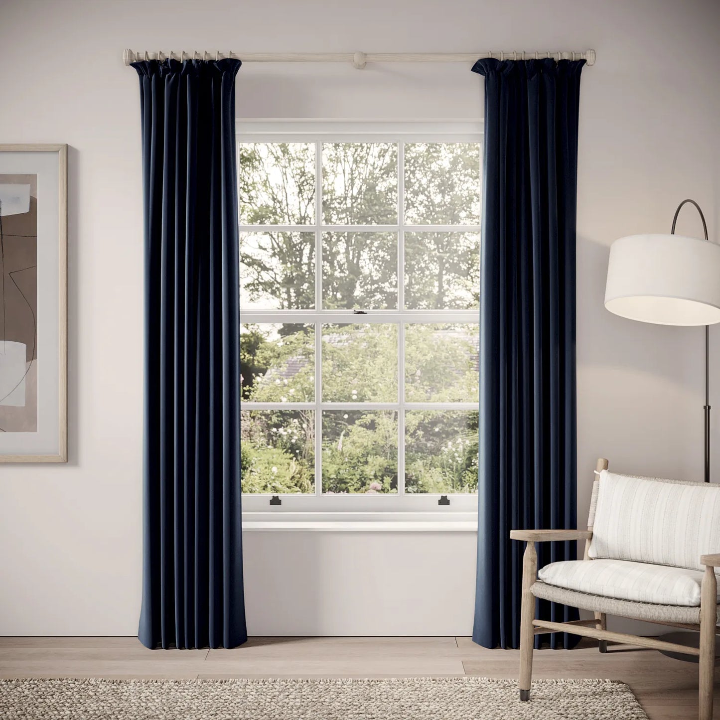 Cwtch Curtains - Soft Velvet - Nocturne