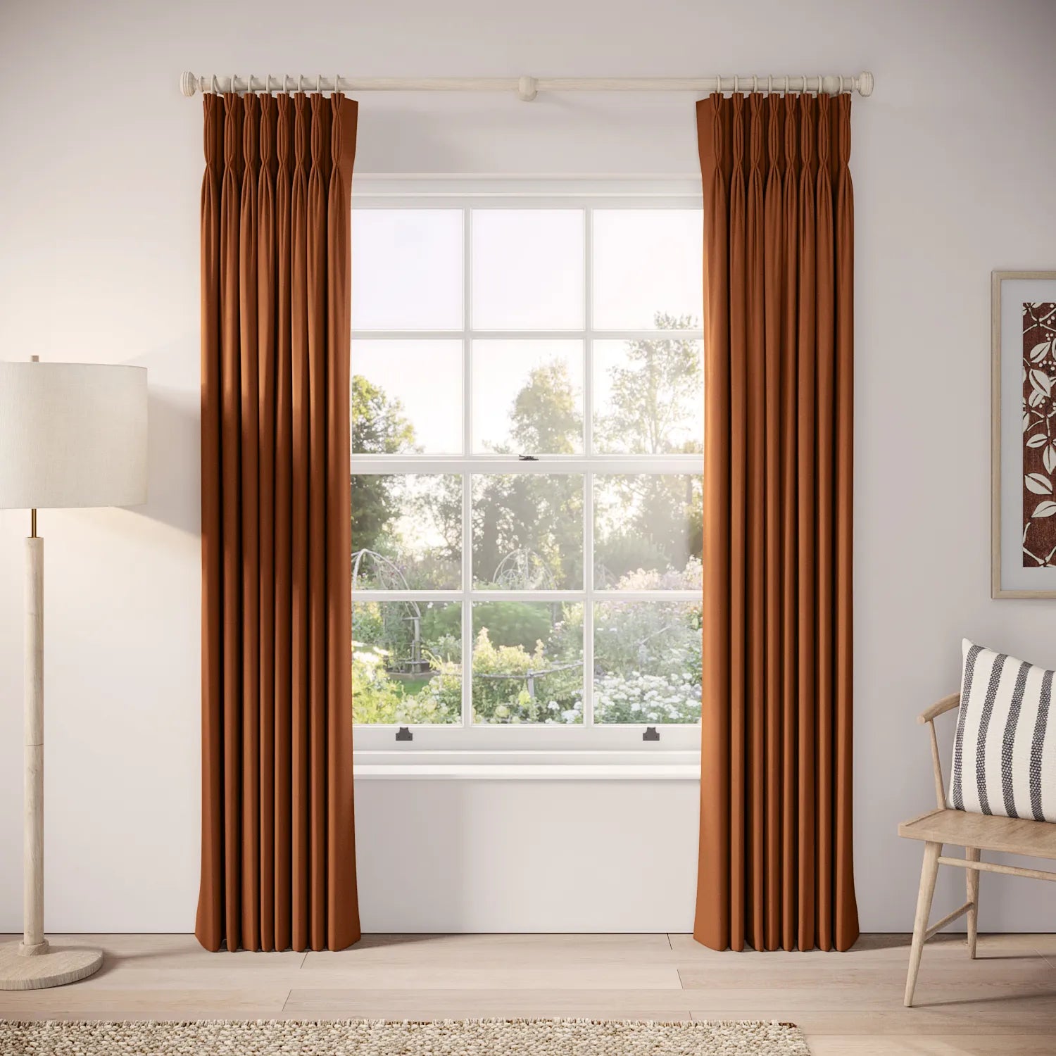 Double Dutch Curtains - Brushed Cotton - Hippie Shake