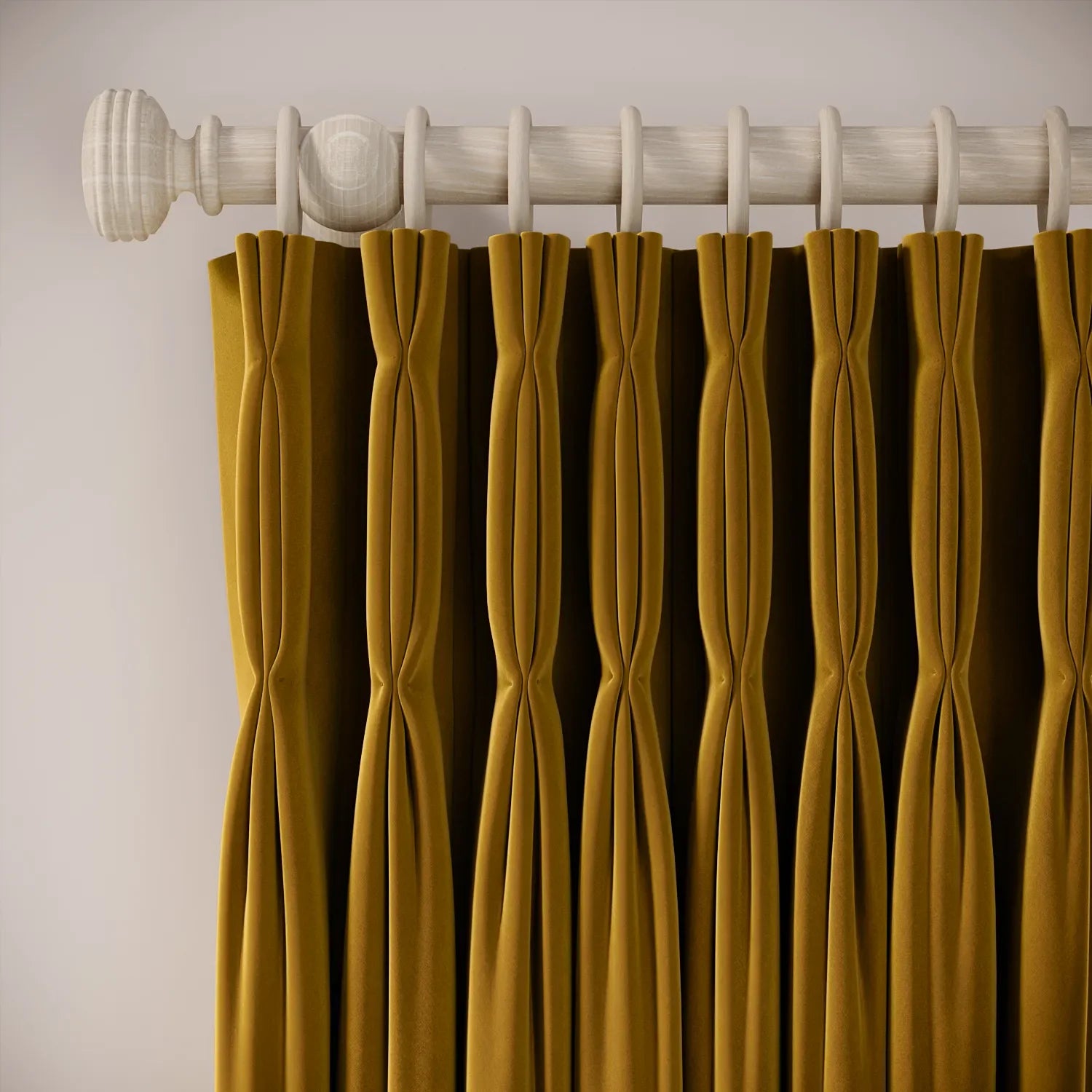 Double Dutch Curtains - Soft Velvet - Lucky Strike