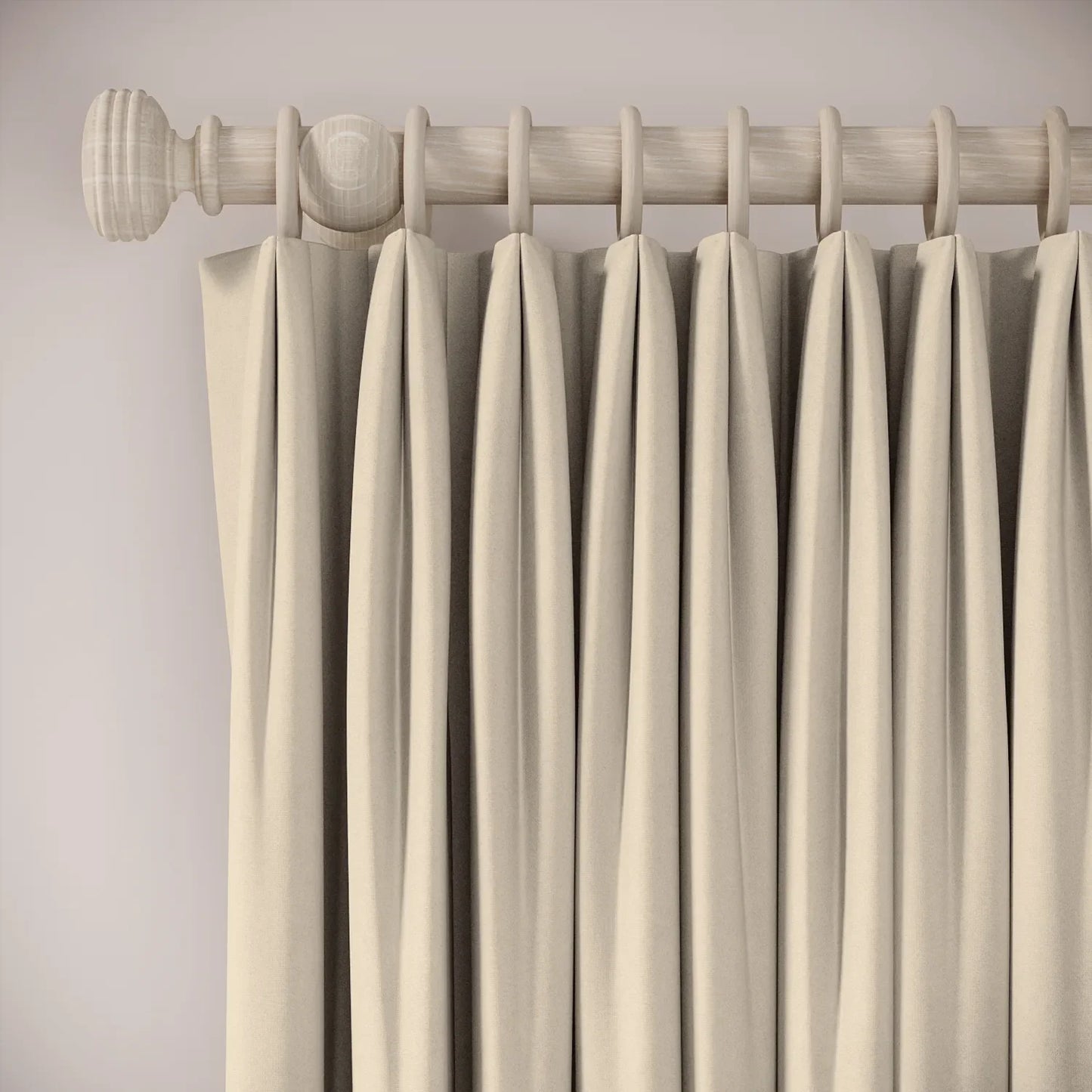 Fido Curtains - Brushed Cotton - Eggbox