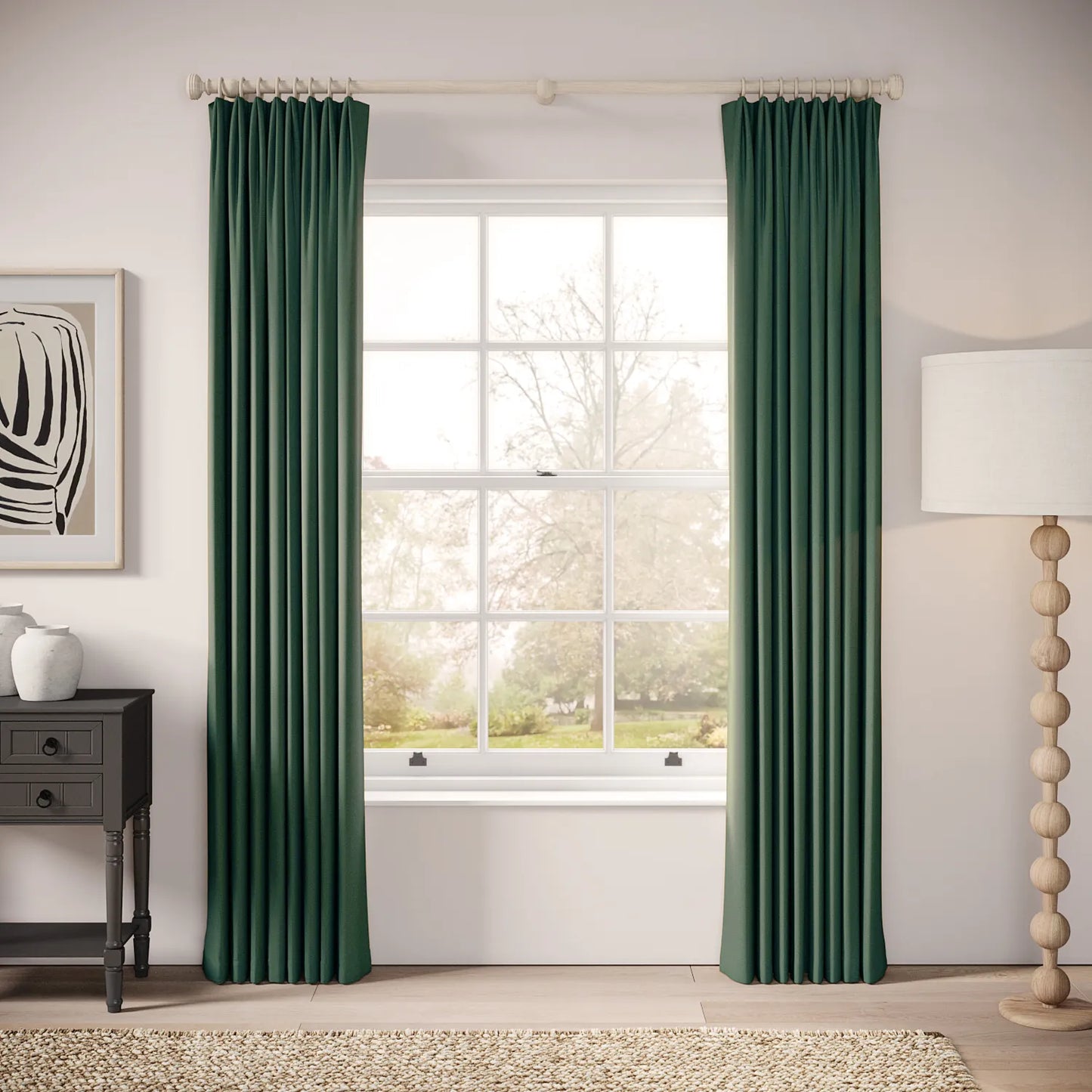 Fido Curtains - Brushed Cotton - Montagnes