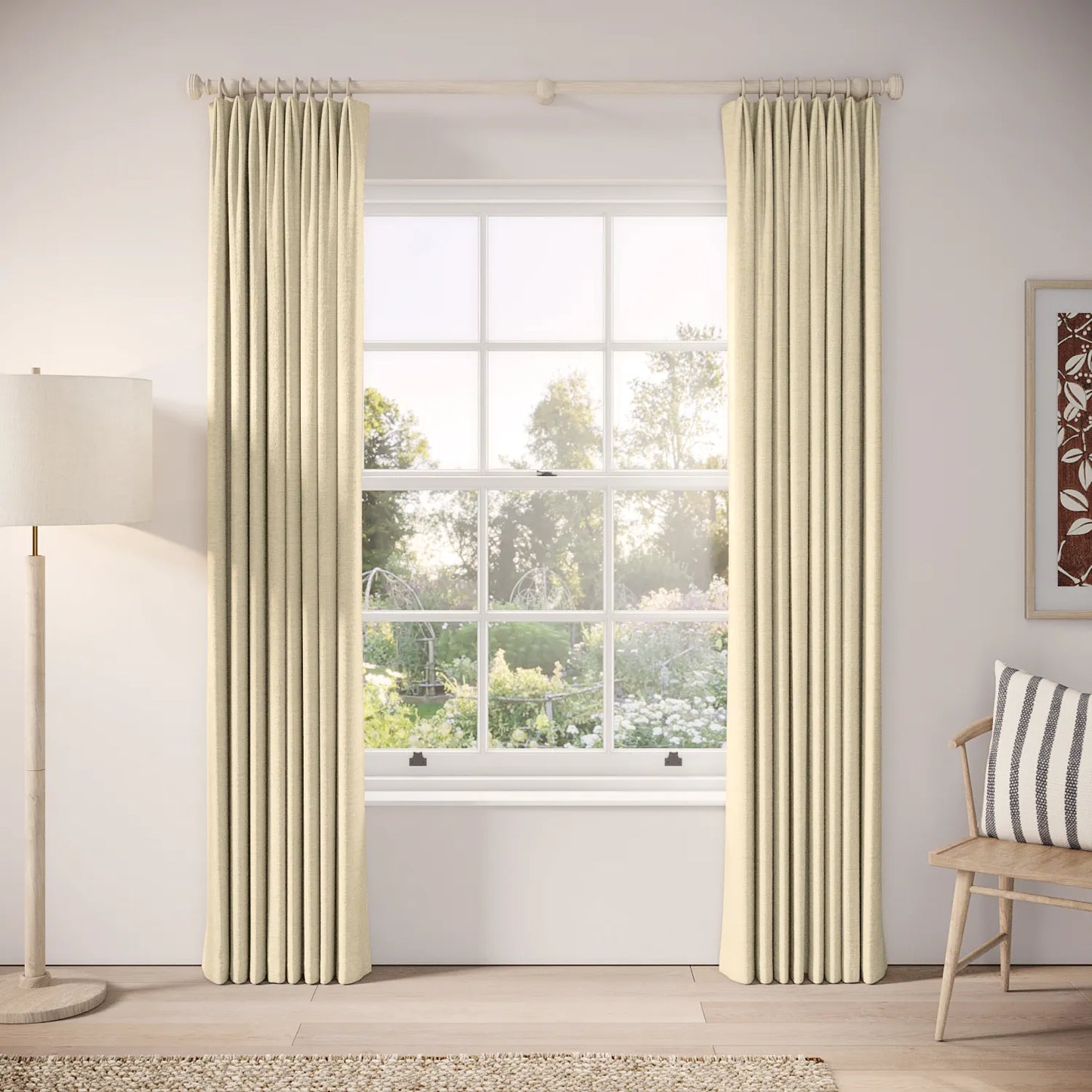 Fido Curtains - Eco Boucle - Viennese Whirl