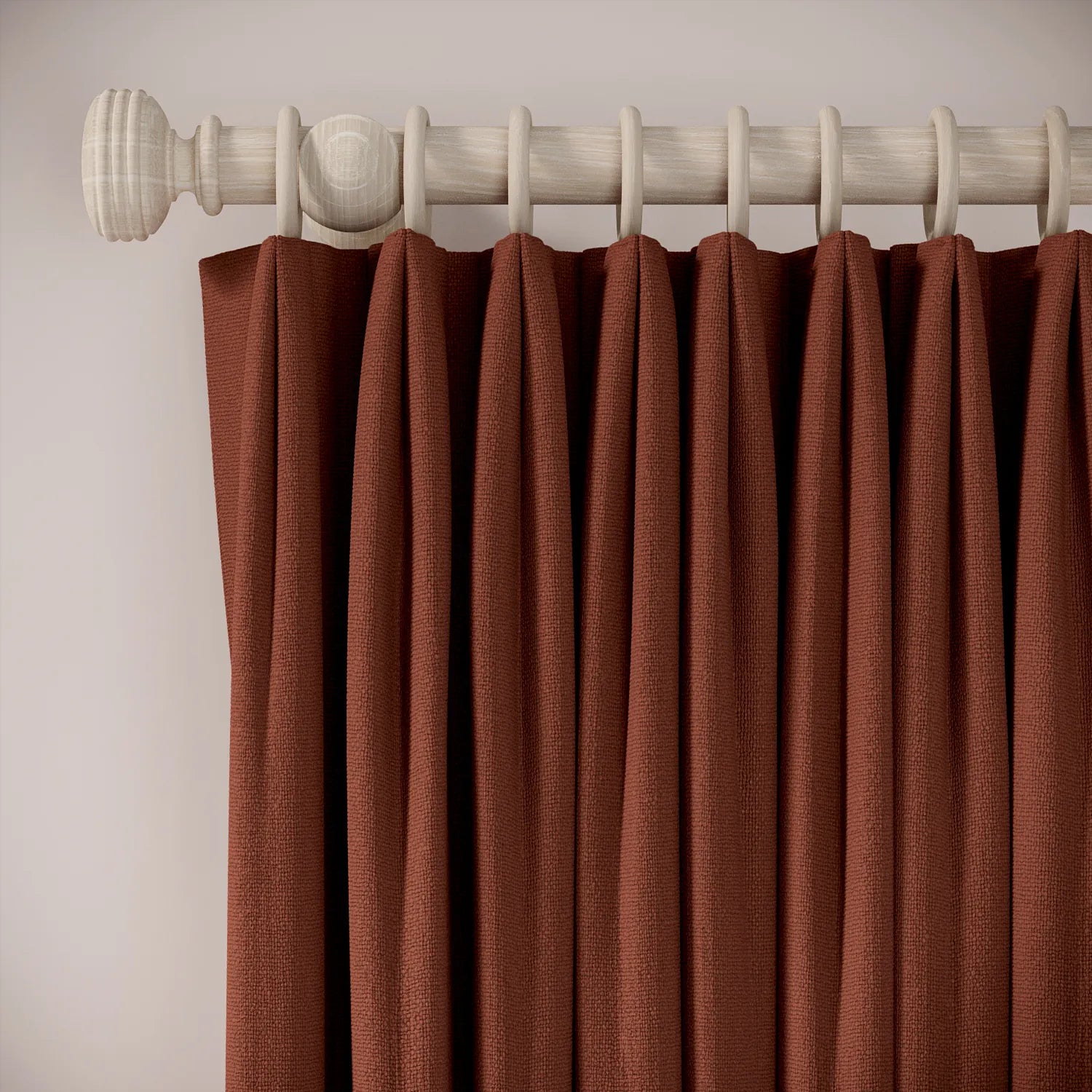 Fido Curtains - Eco Weave - Brimstone