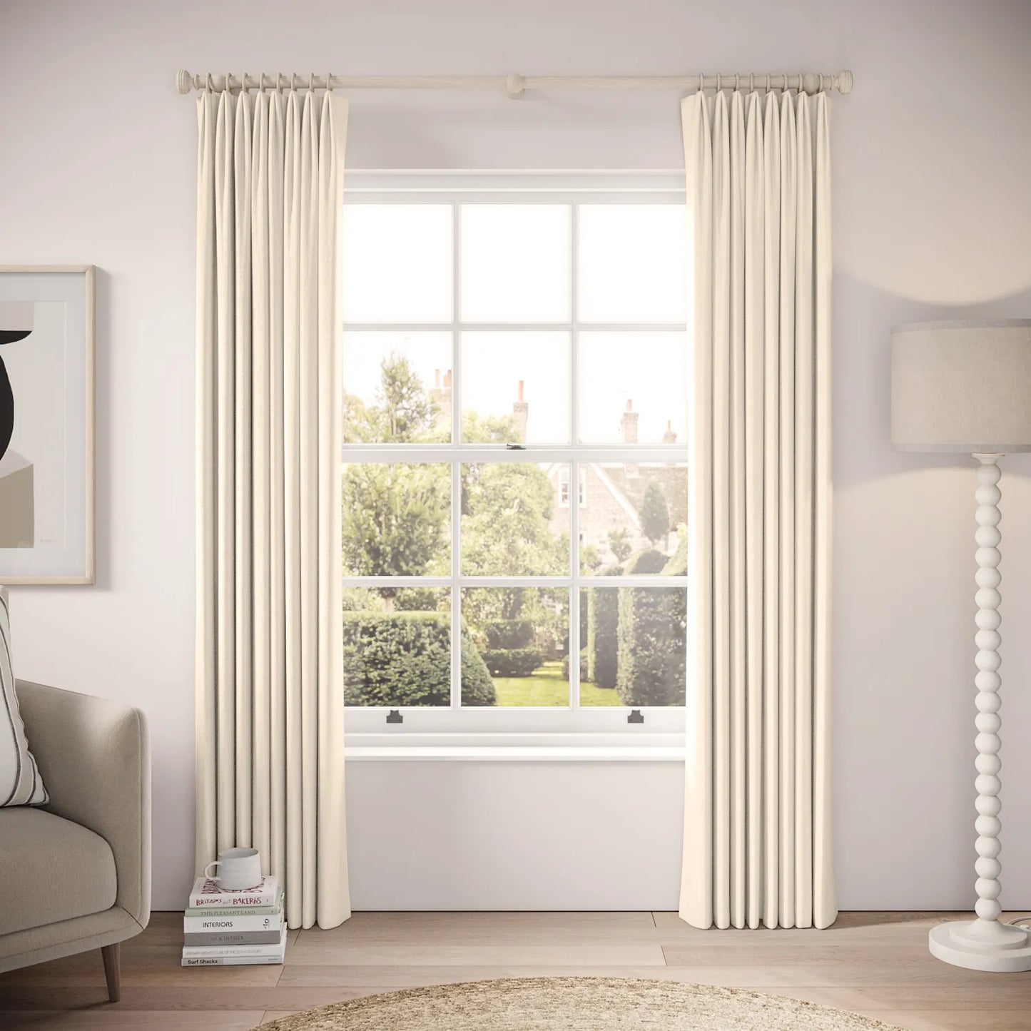 Fido Curtains - Eco Weave - Crump