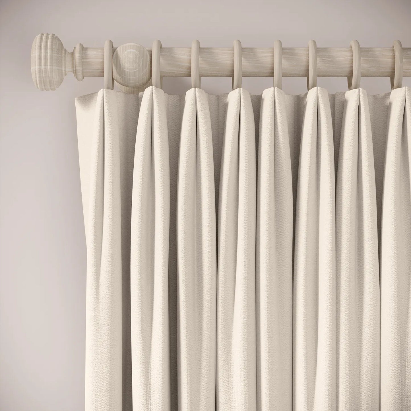 Fido Curtains - Linen Blend - Chamonix