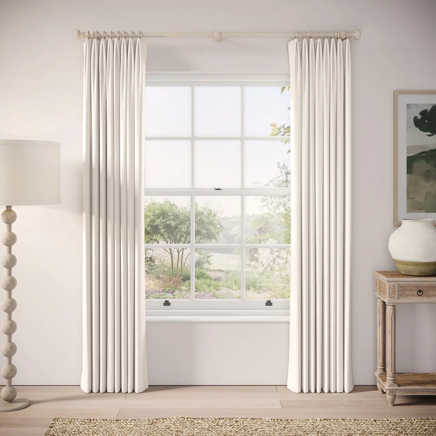 Fido Curtains - Linen Blend - Chamonix