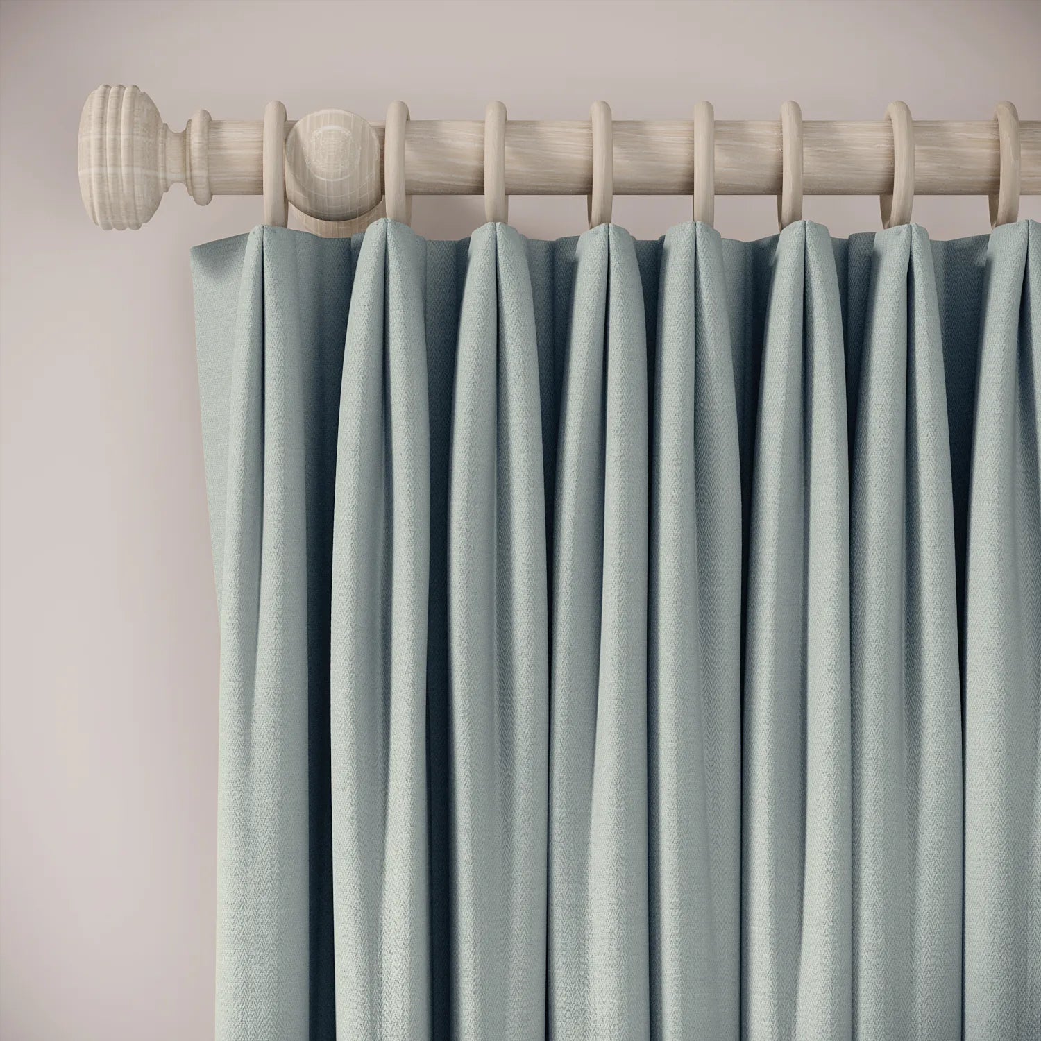 Fido Curtains - Linen Blend - Cirrus