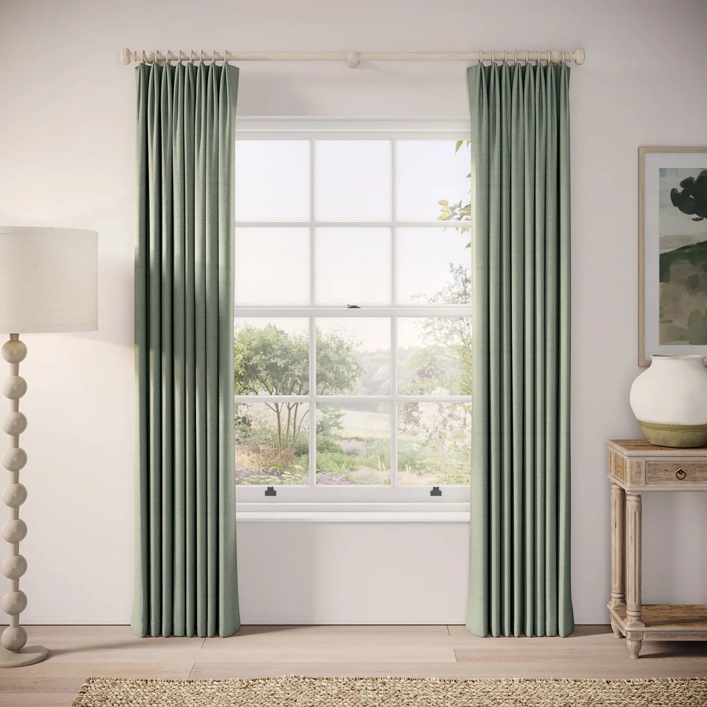 Fido Curtains - Pure Linen - Barmouth