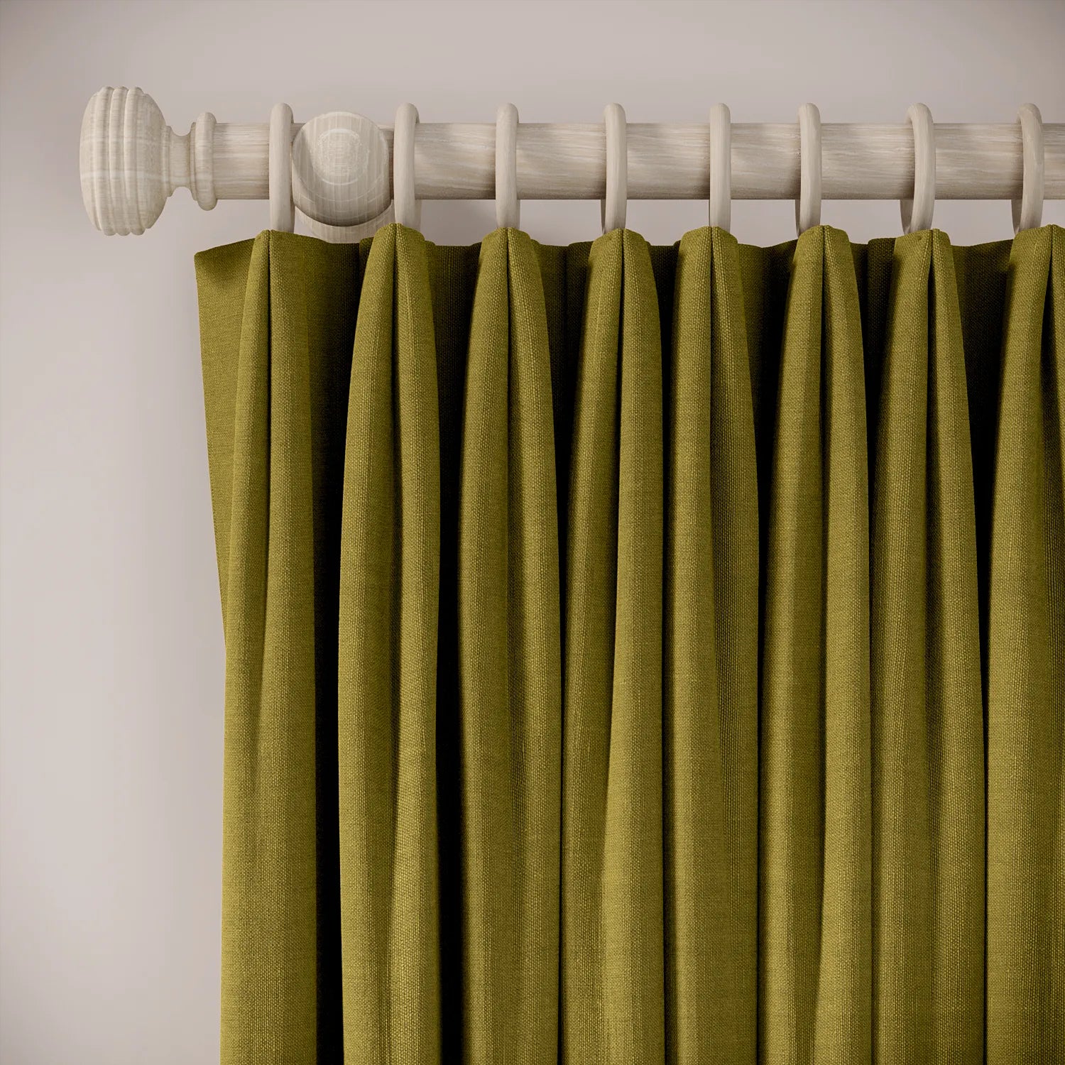Fido Curtains - Pure Linen - Verdello