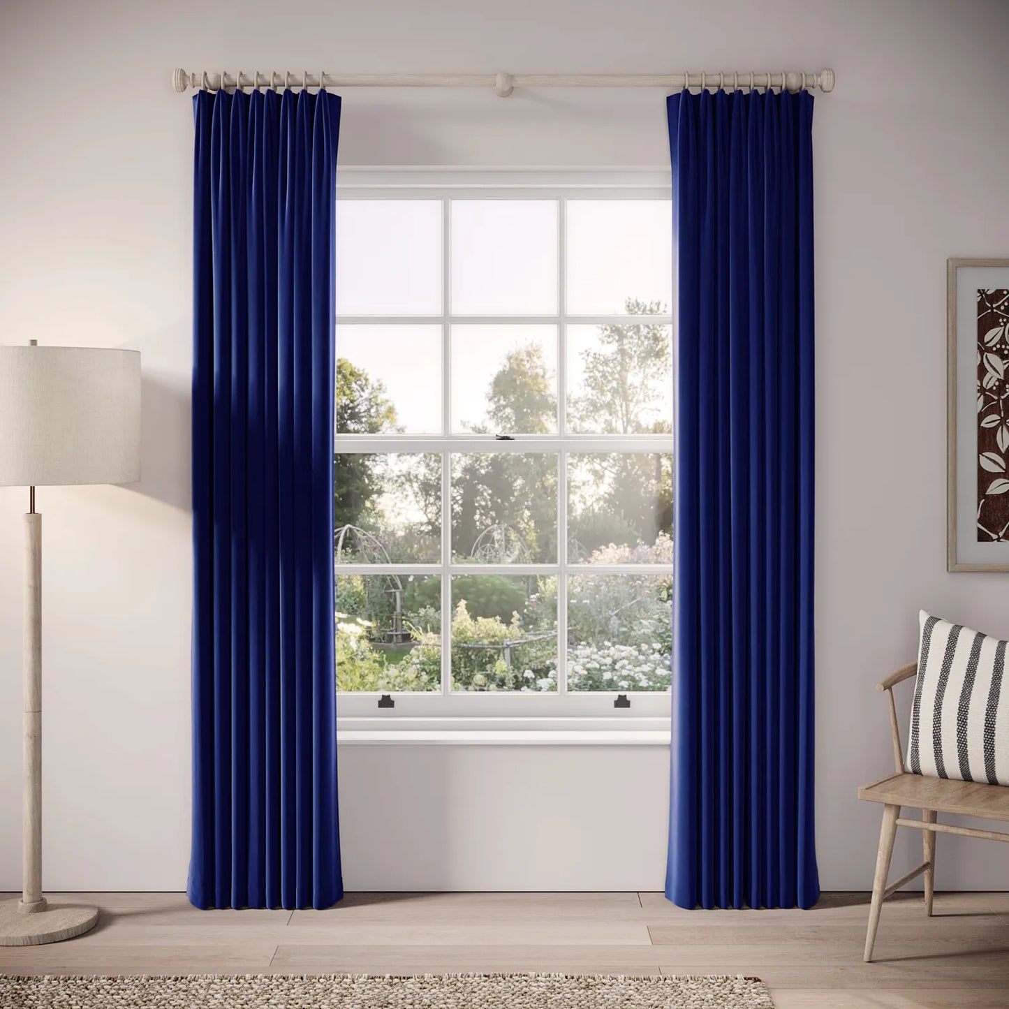 Fido Curtains - Soft Velvet - Darling