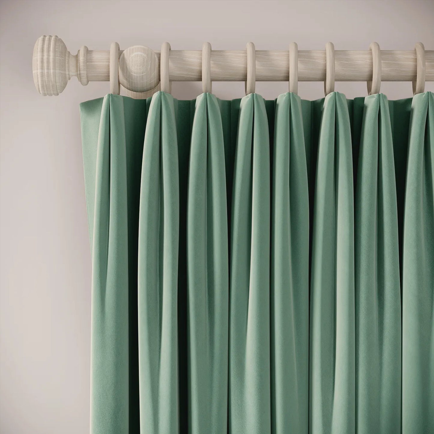 Fido Curtains - Soft Velvet - Mid-horizon