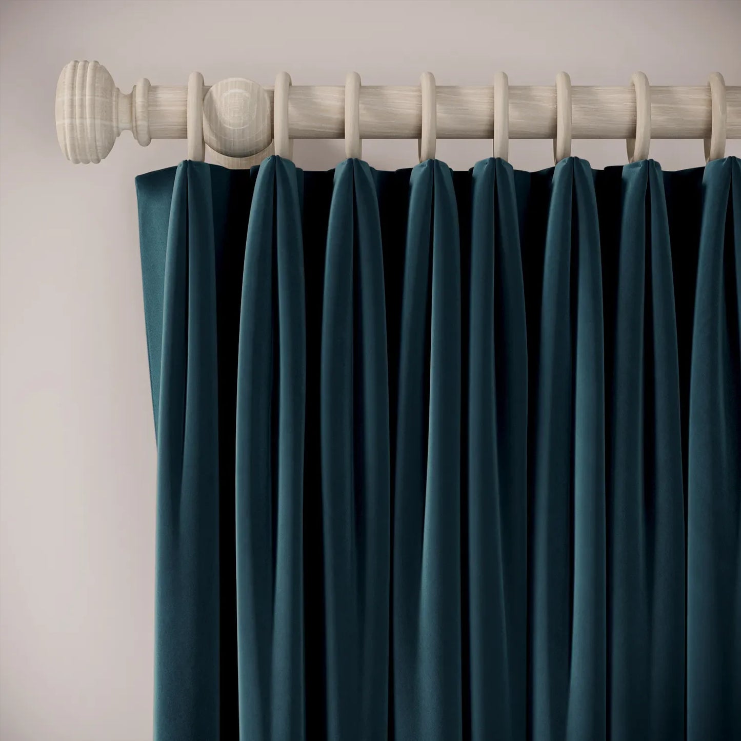 Fido Curtains - Soft Velvet - Reef