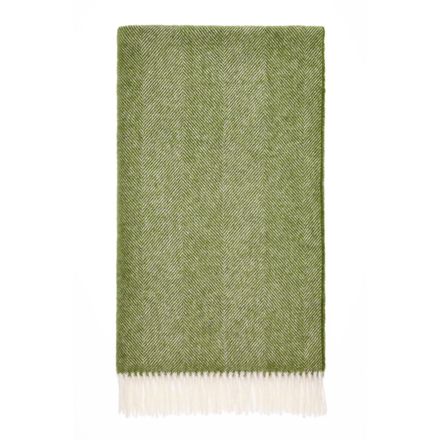 Herringbone Throw - Apple