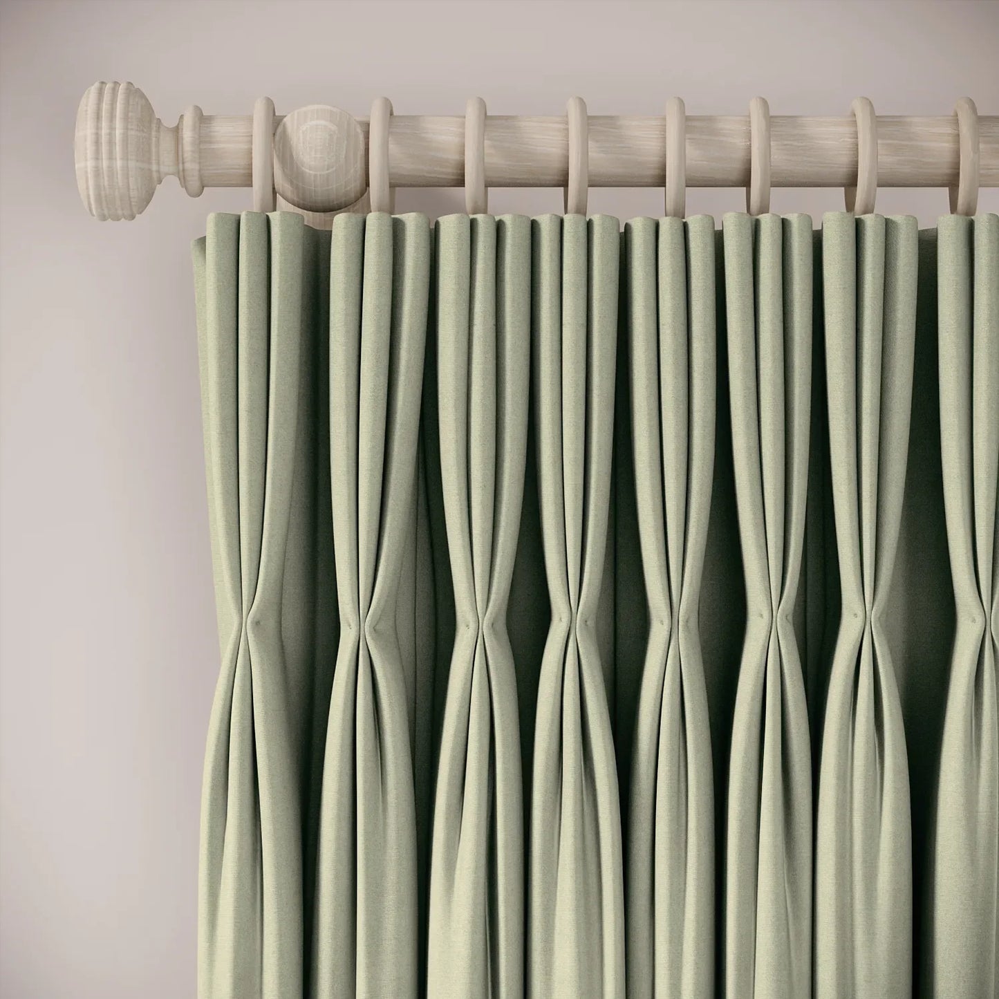 His Nibs Curtains - Brushed Cotton - Robin's Egg