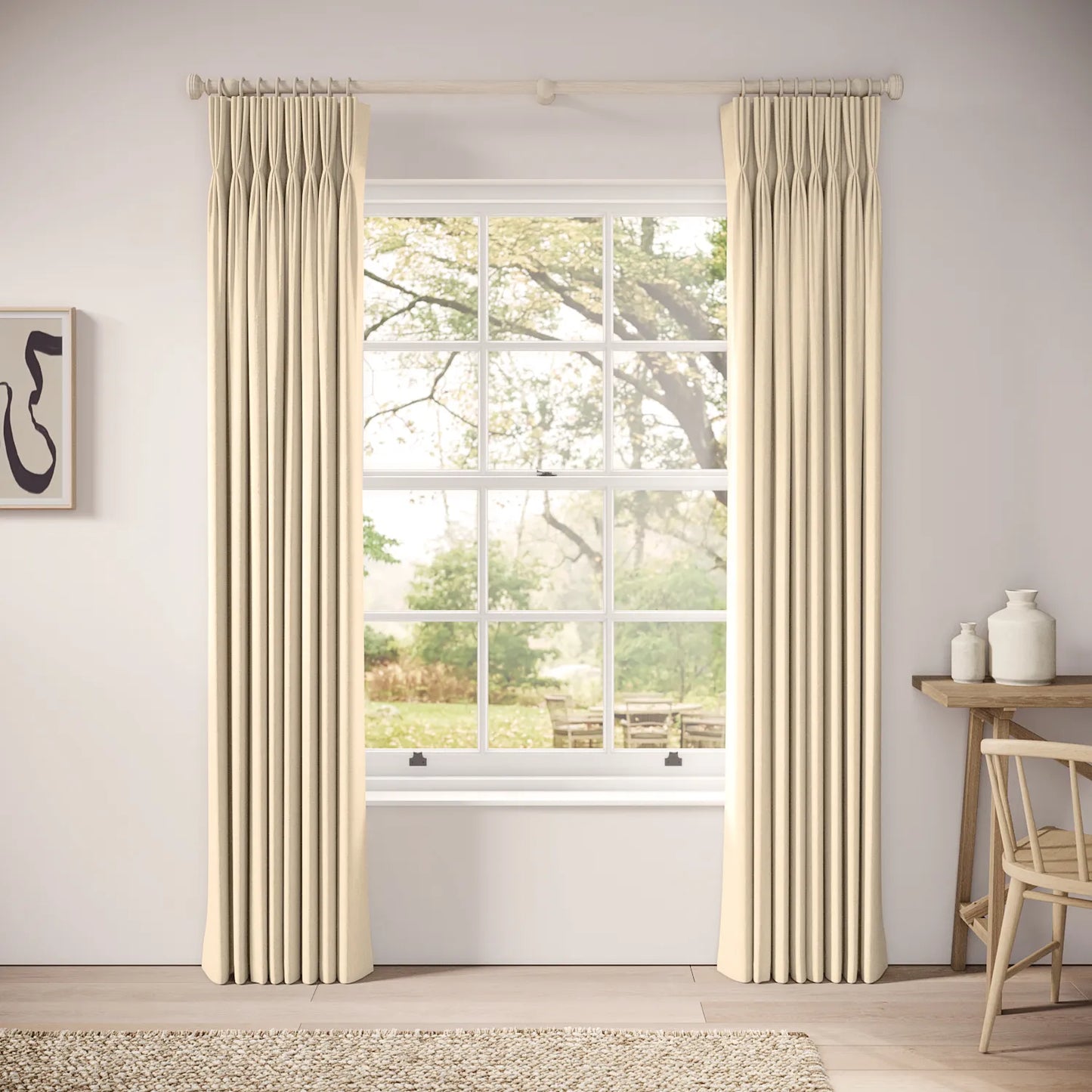 His Nibs Curtains - House Fabric - Warbler