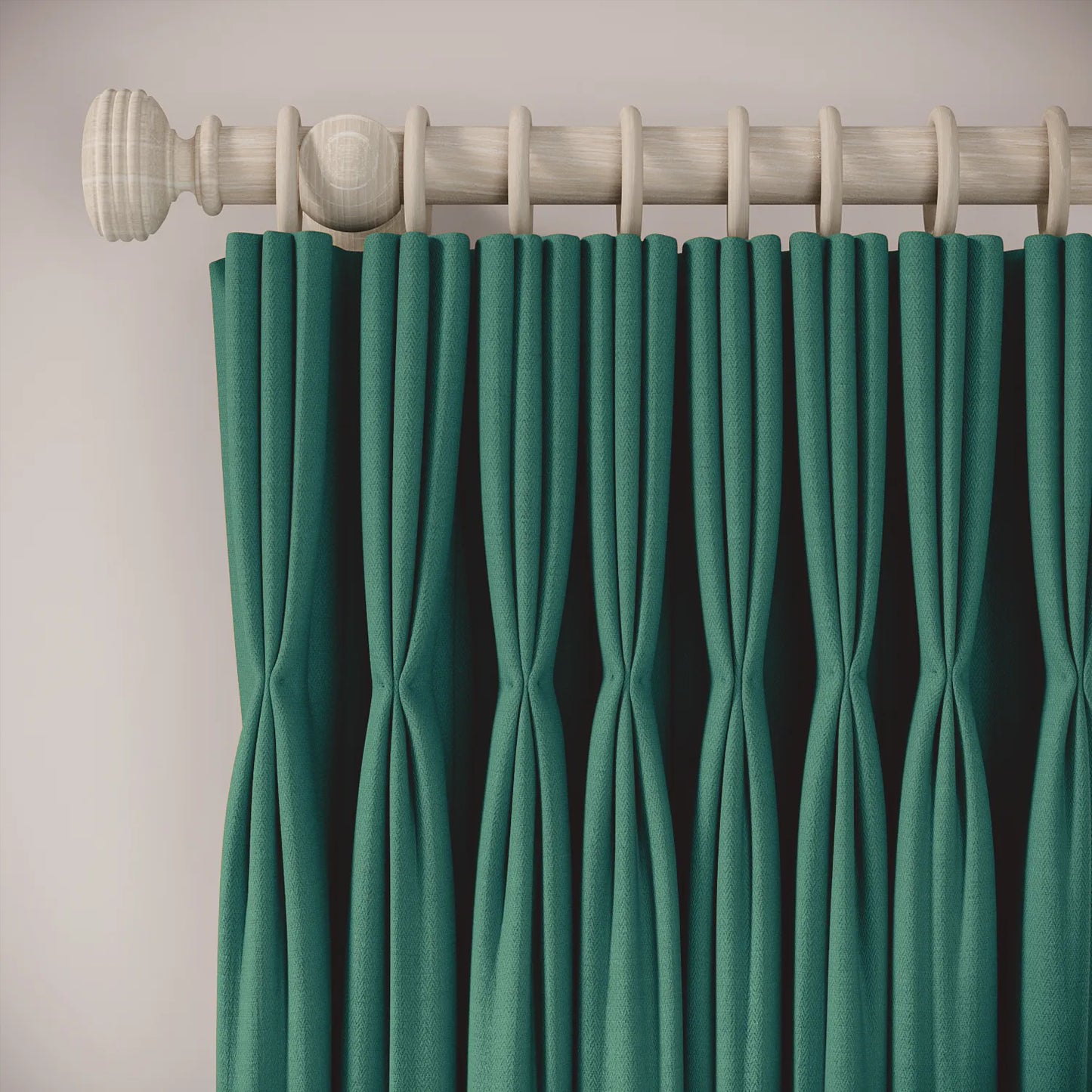 His Nibs Curtains - Linen Blend - Agra