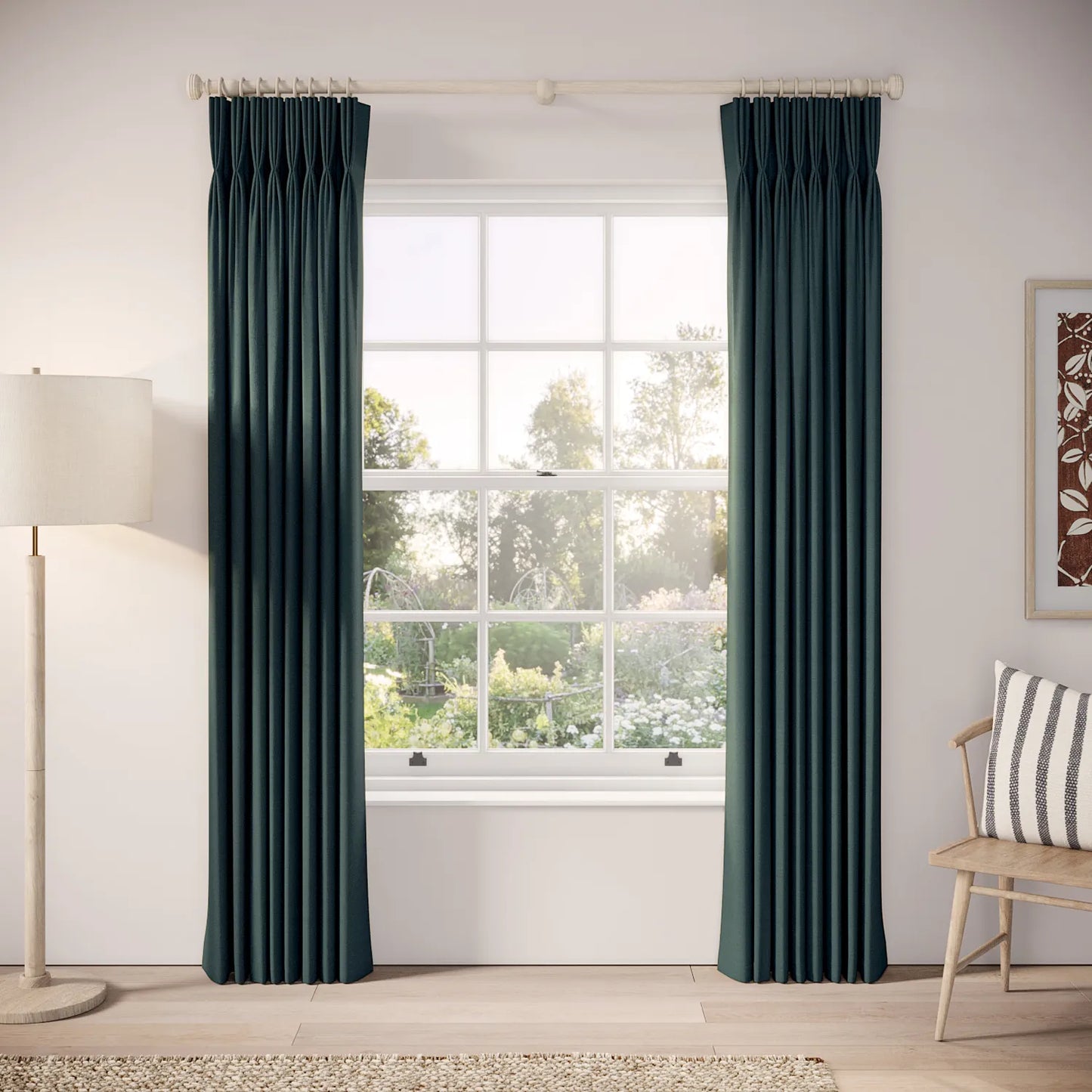 His Nibs Curtains - Pure Linen - John Kanaka