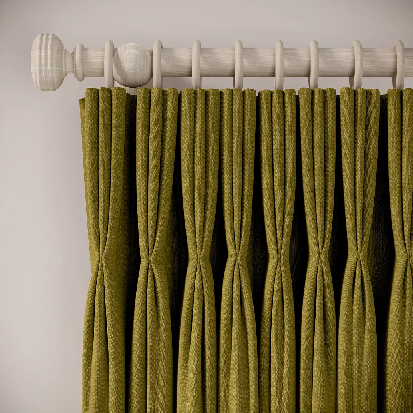 His Nibs Curtains - Pure Linen - Verdello