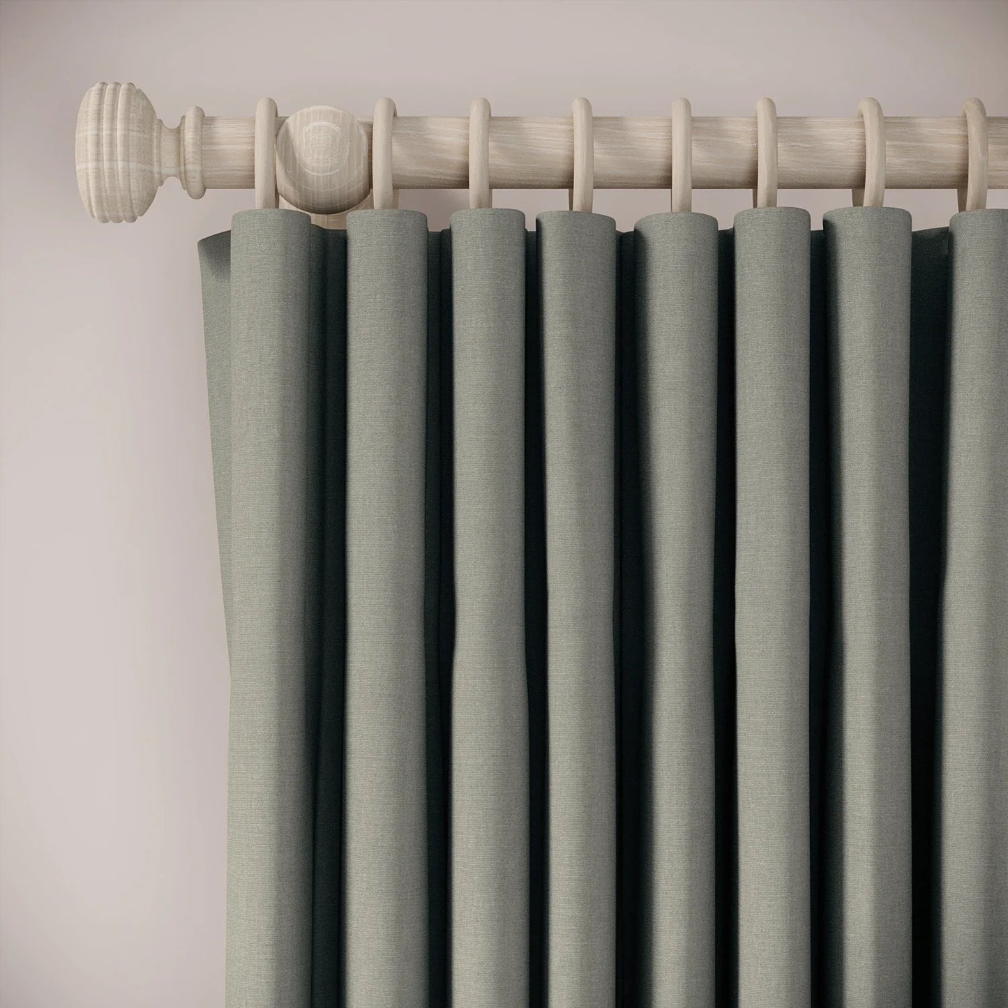 Lazy Sunday Curtains - Brushed Cotton - Ariel