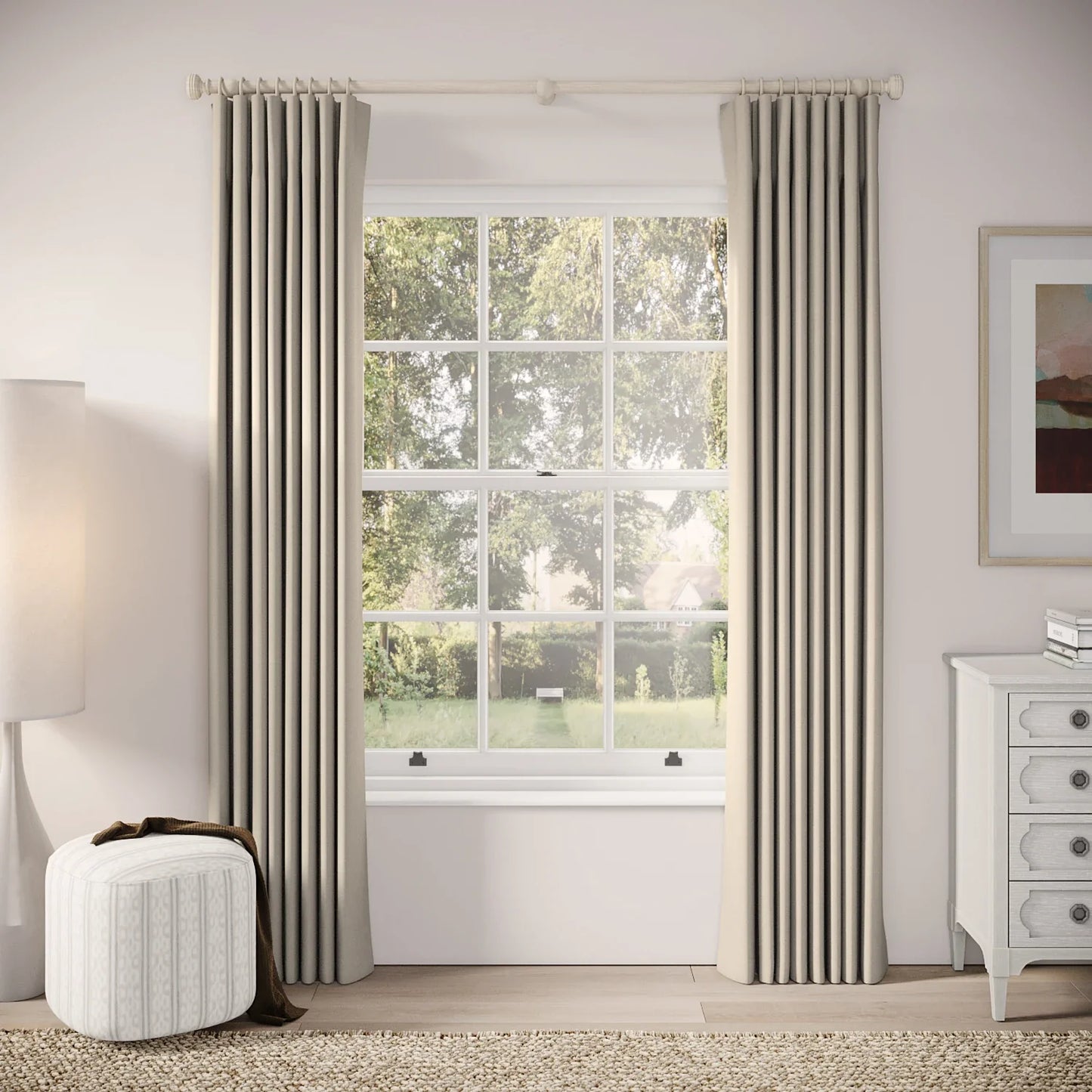 Lazy Sunday Curtains - Brushed Cotton - Town Mouse