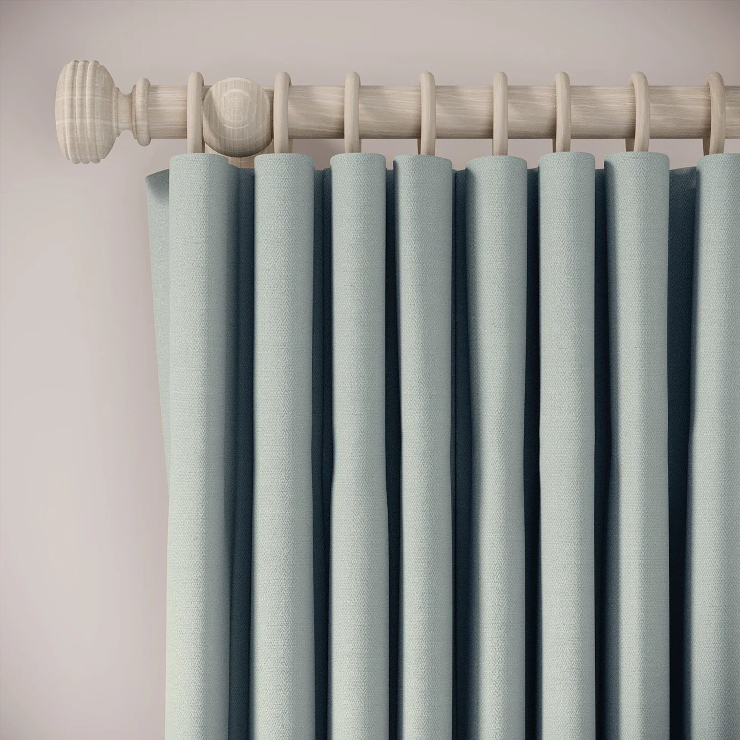 Lazy Sunday Curtains - Linen Blend - Cirrus