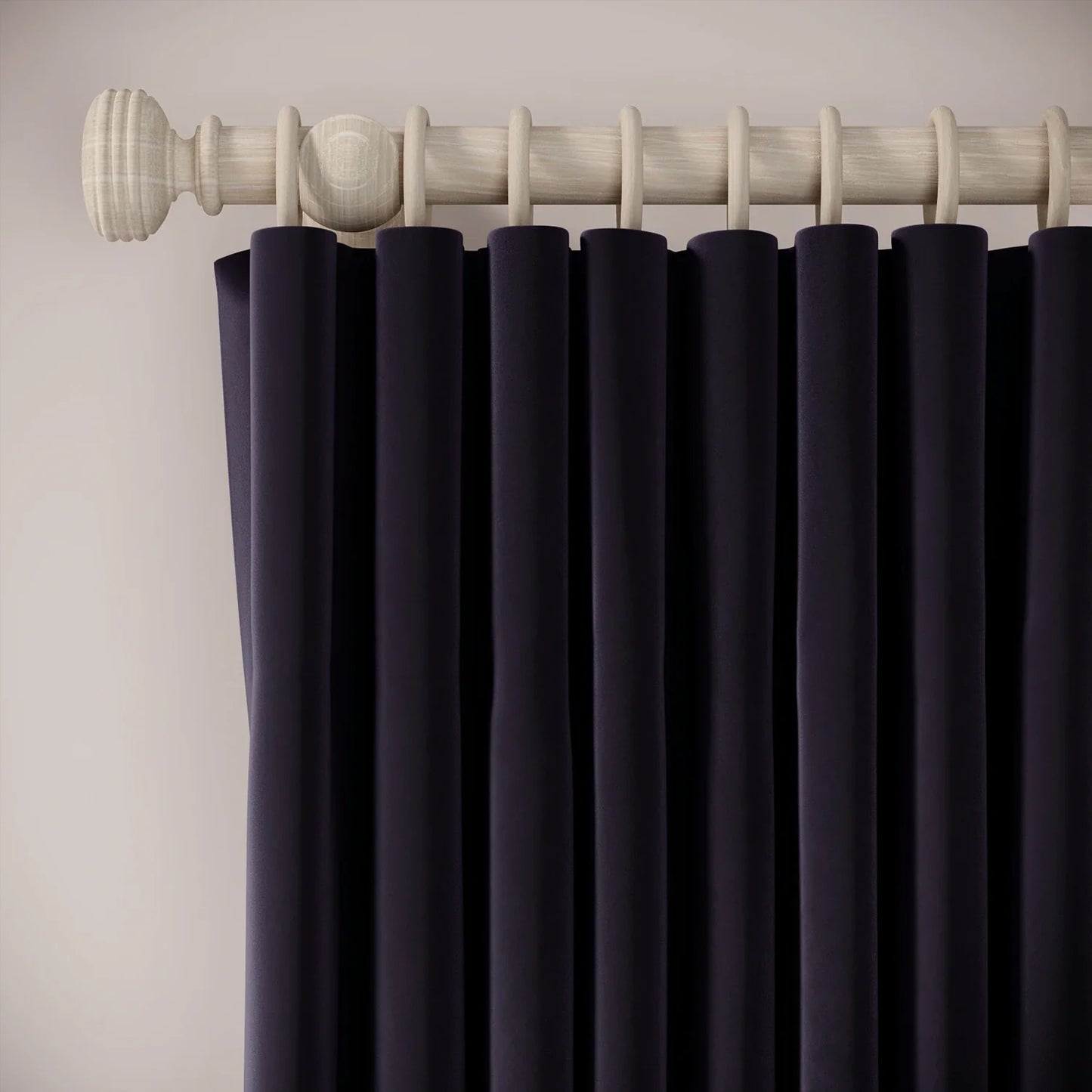 Lazy Sunday Curtains - Soft Velvet - Bramble Jam
