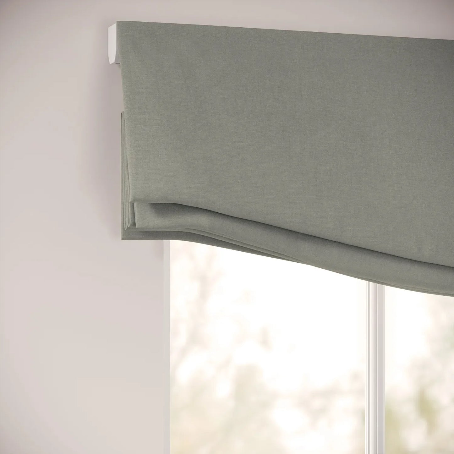 Lumley Blind - Brushed Cotton - Ariel