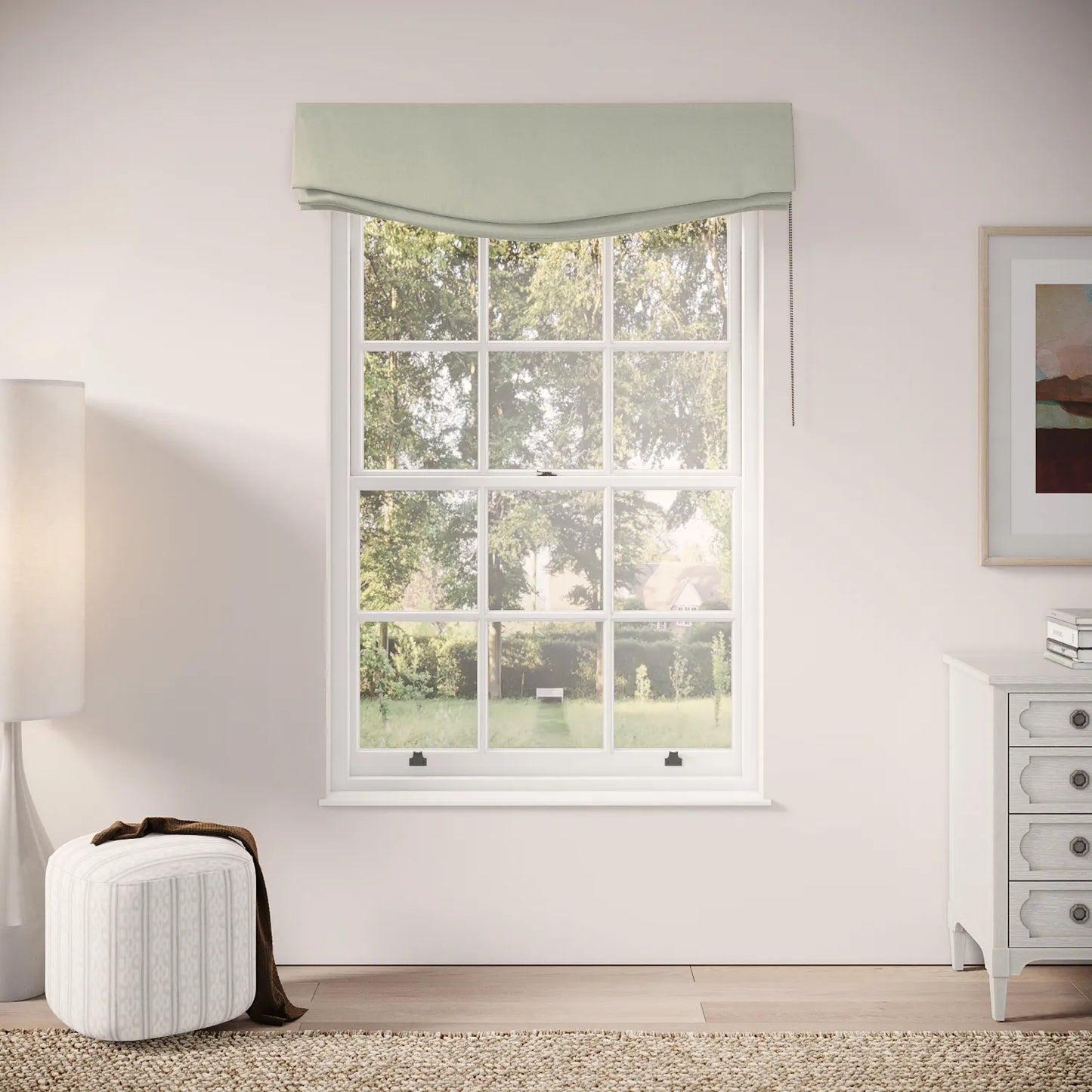 Lumley Blind - Brushed Cotton - Robin's Egg