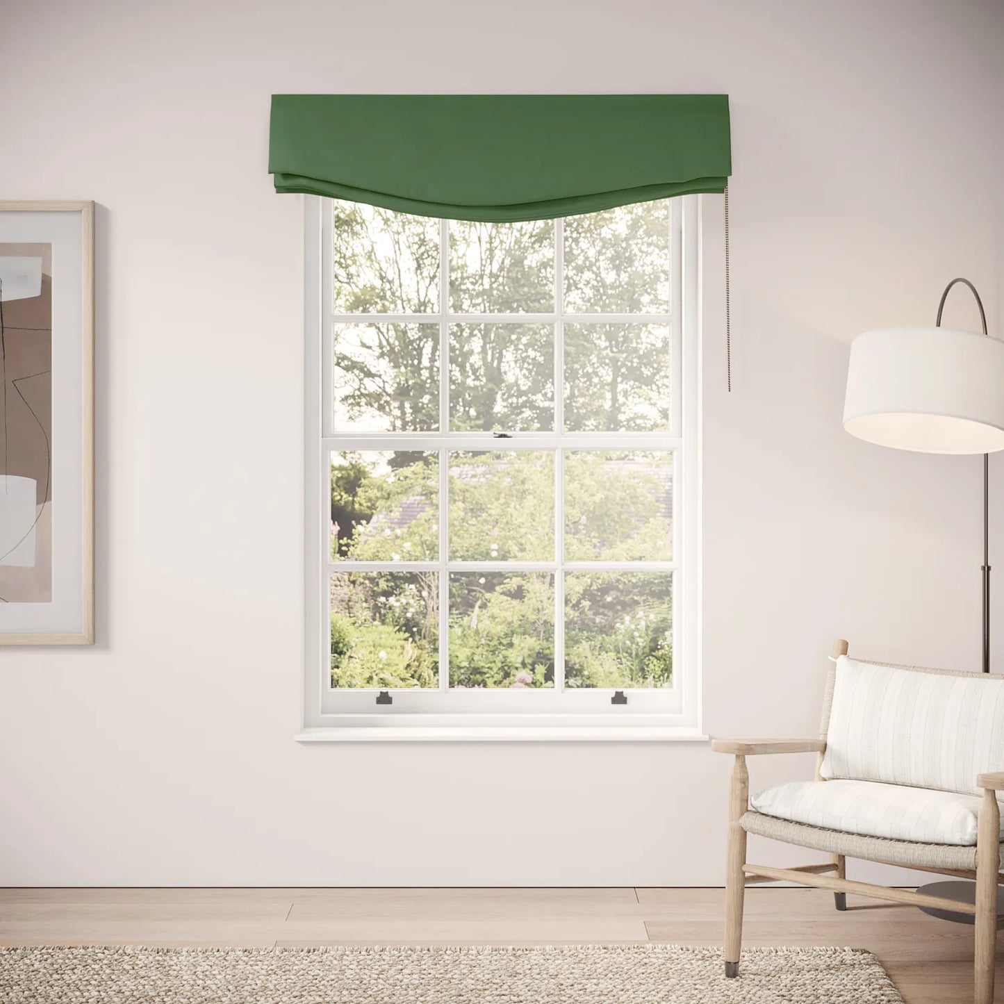 Lumley Blind - Linen Blend - Lawnmower