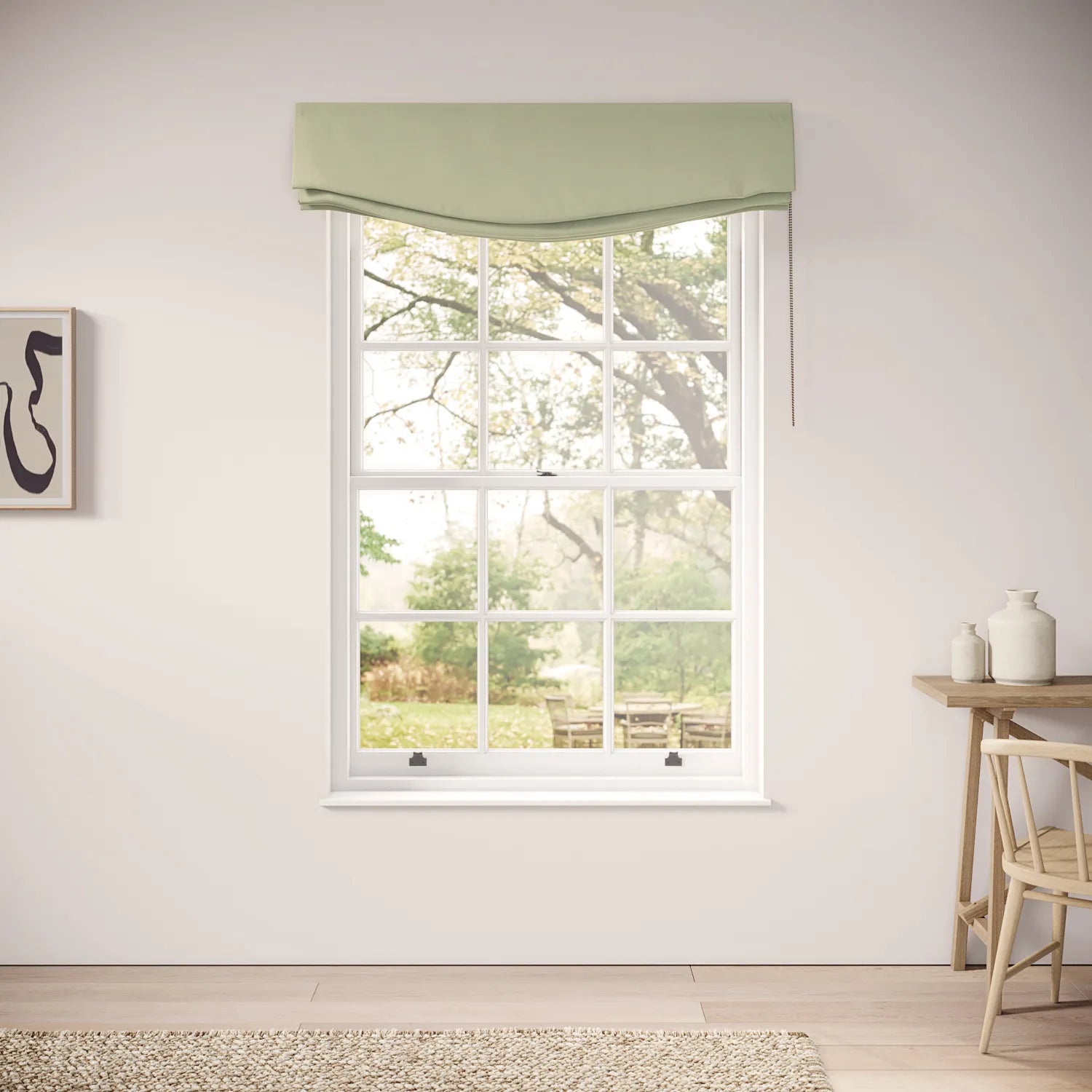 Lumley Blind - Linen Blend - Mint Julep