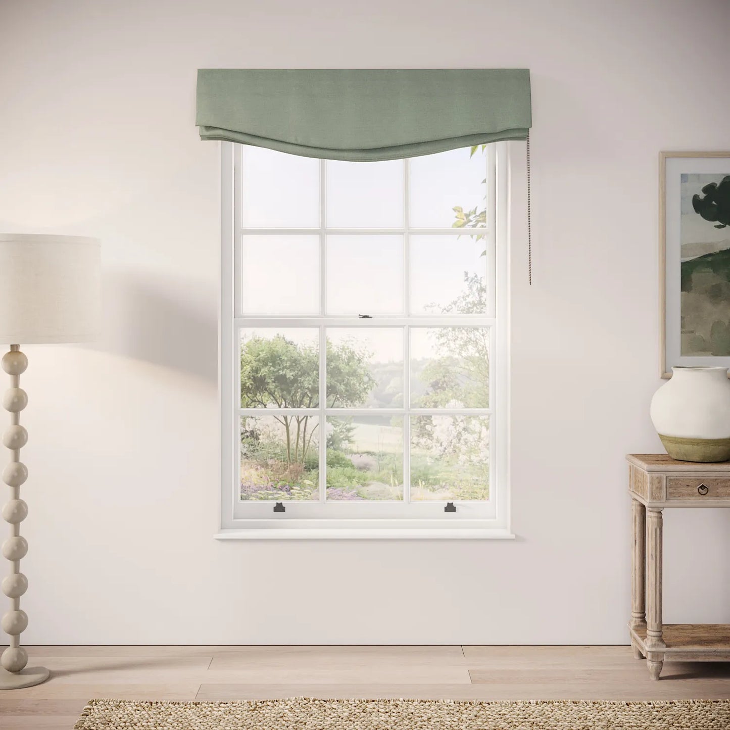 Lumley Blind - Pure Linen - Barmouth