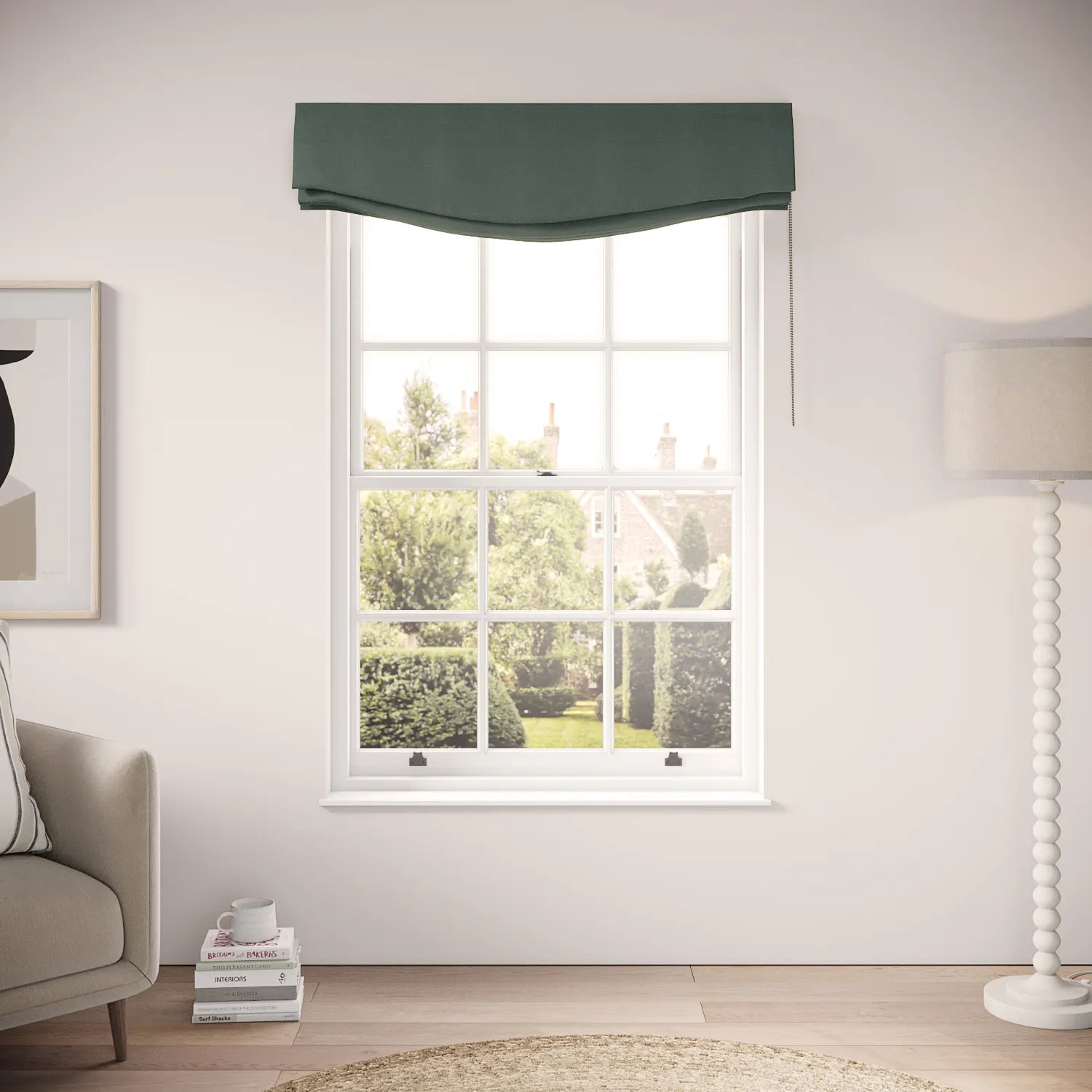 Lumley Blind - Pure Linen - Flotsam