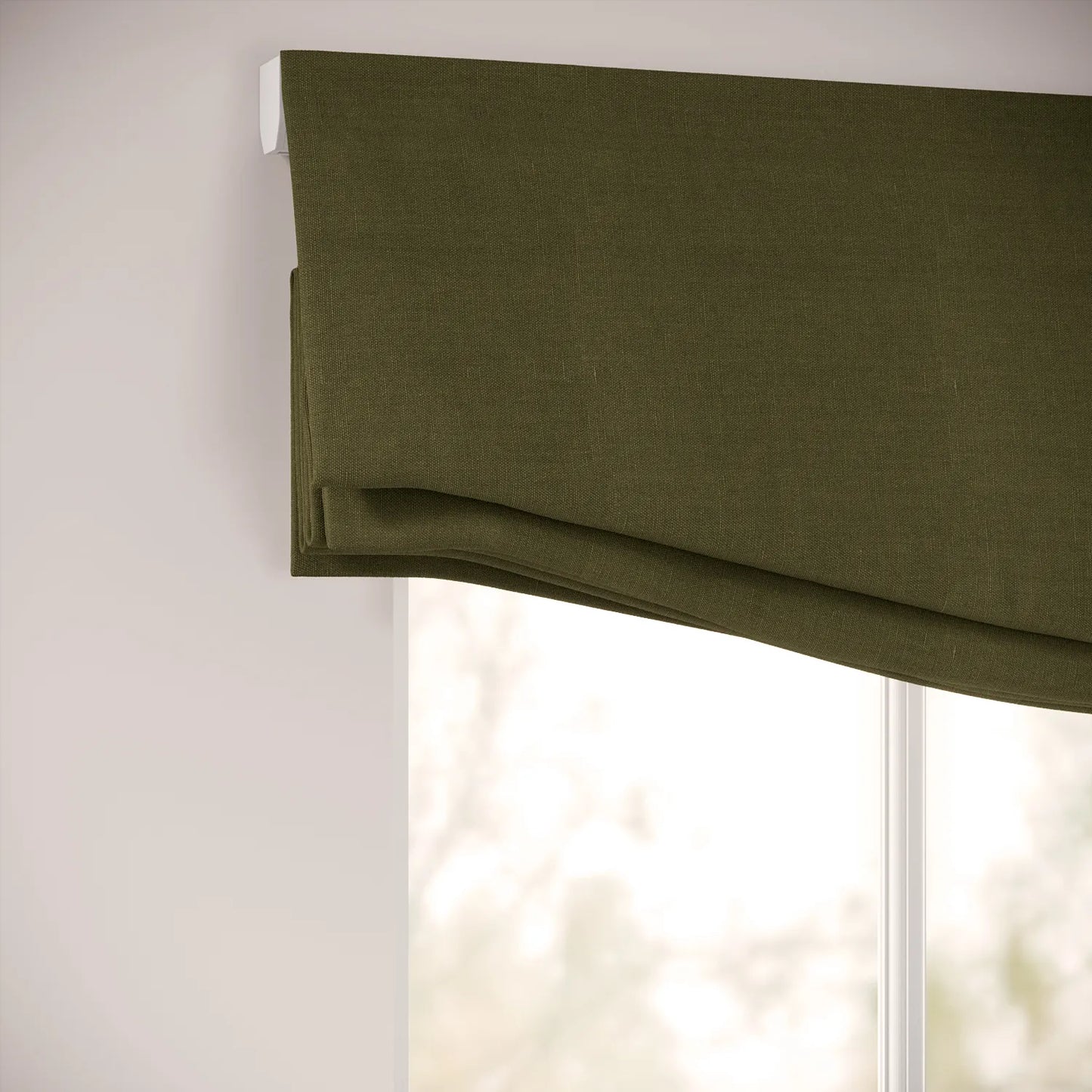 Lumley Blind - Pure Linen - Mossify