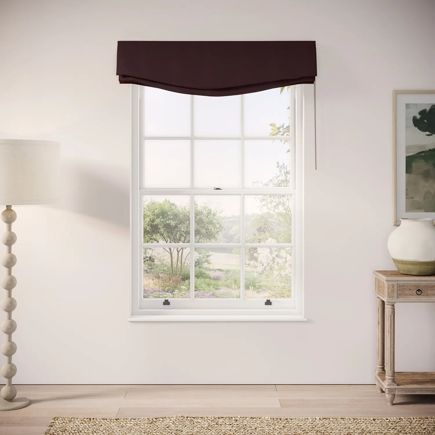 Lumley Blind - Pure Linen - Plumble