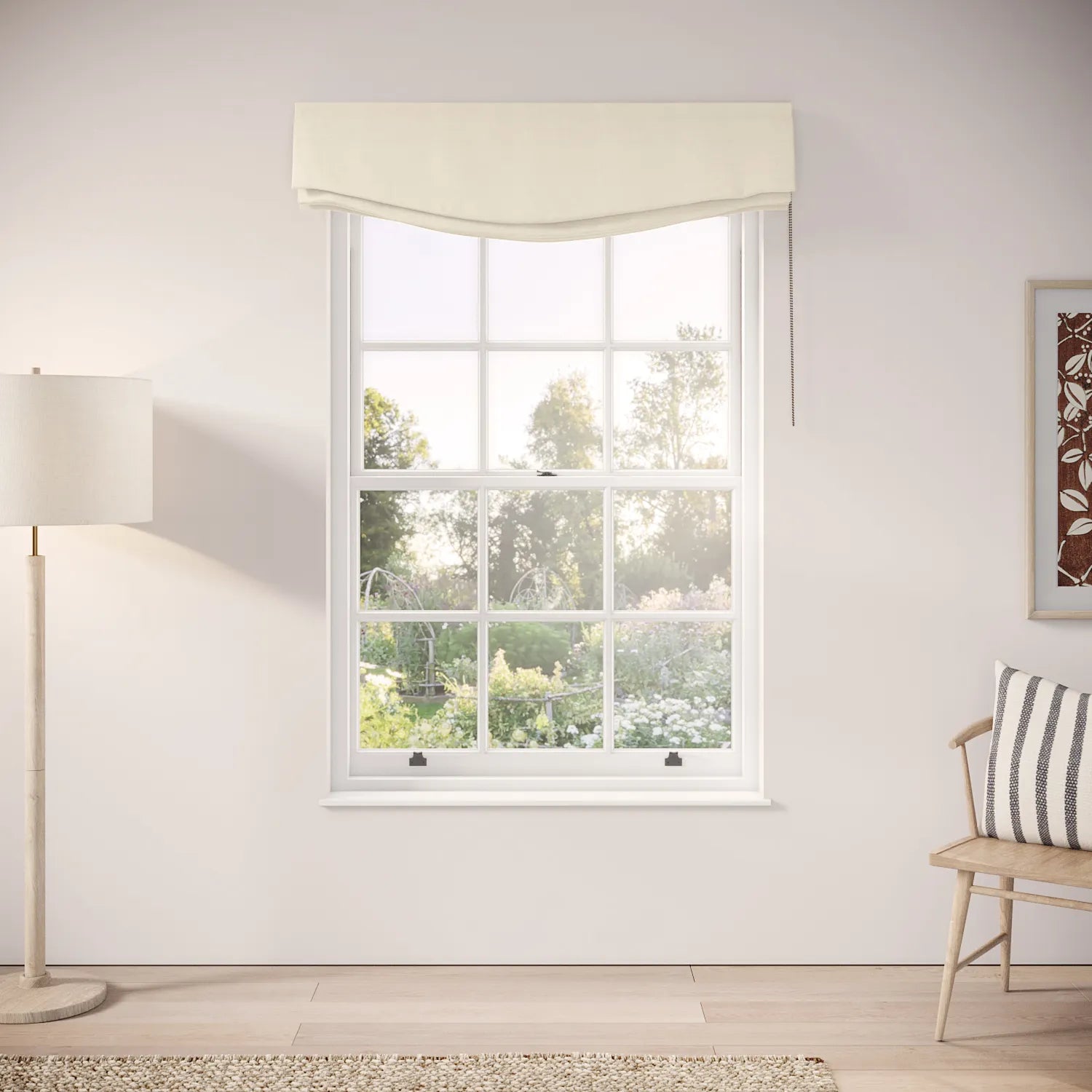 Lumley Blind - Pure Linen - Shakespeare