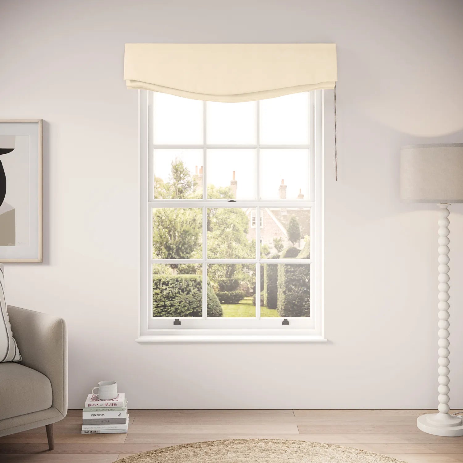 Lumley Blind - Pure Linen - Venus de Milo