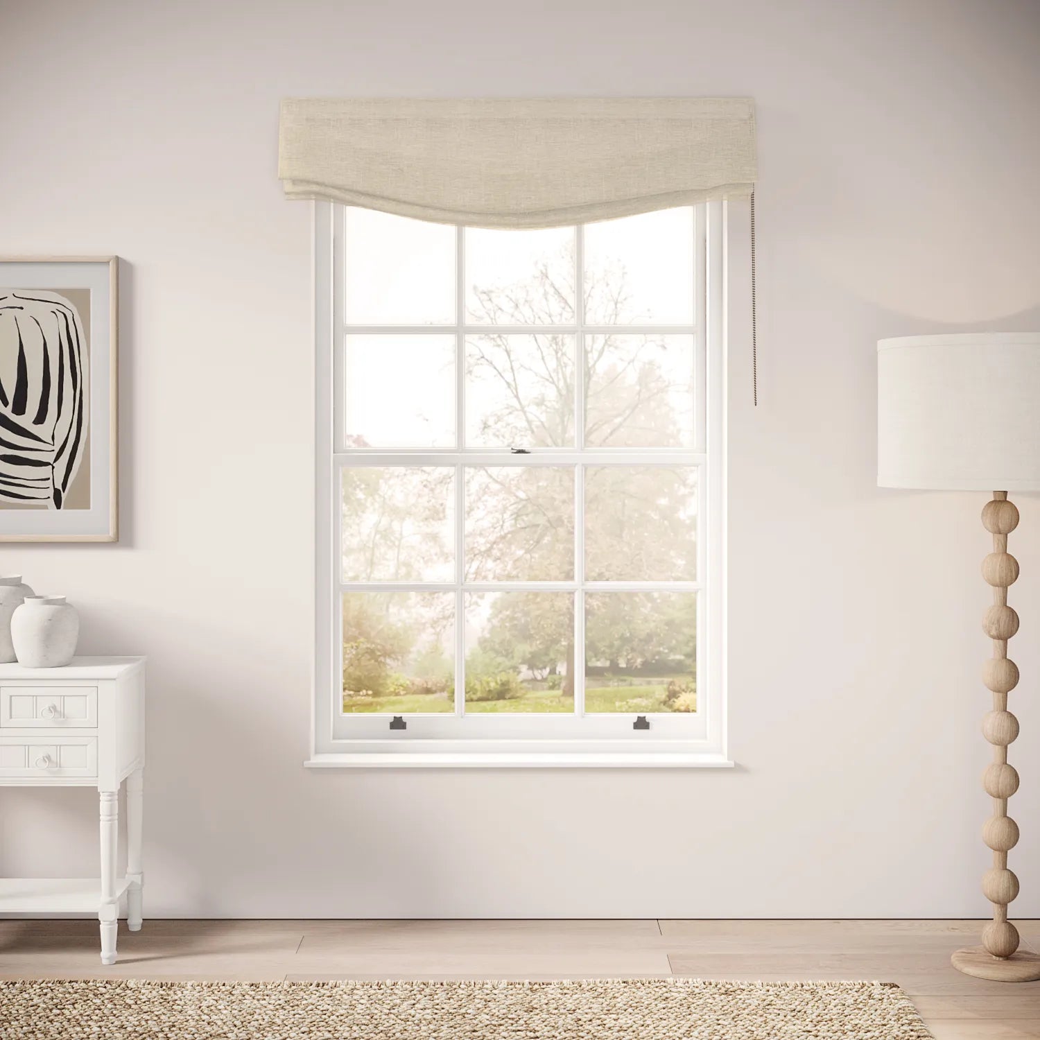 Lumley Blind - Slubby Sheer - Nutty