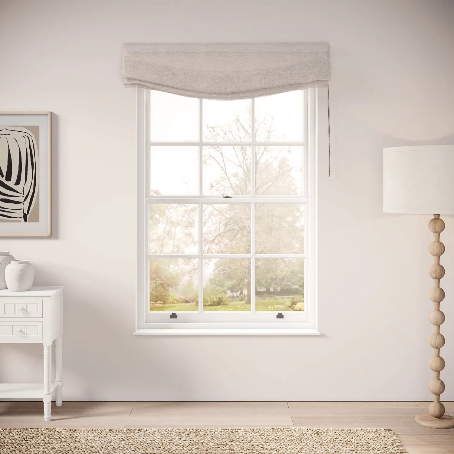 Lumley Blind - Slubby Sheer - Tasteful