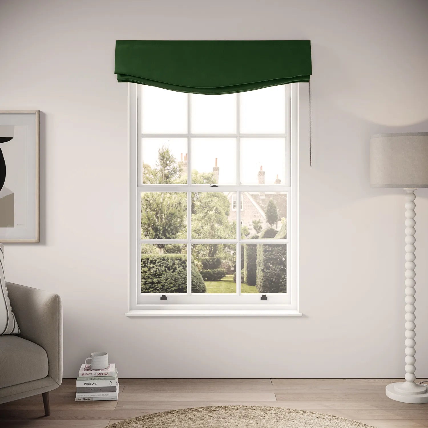 Lumley Blind - Soft Velvet - Billiards